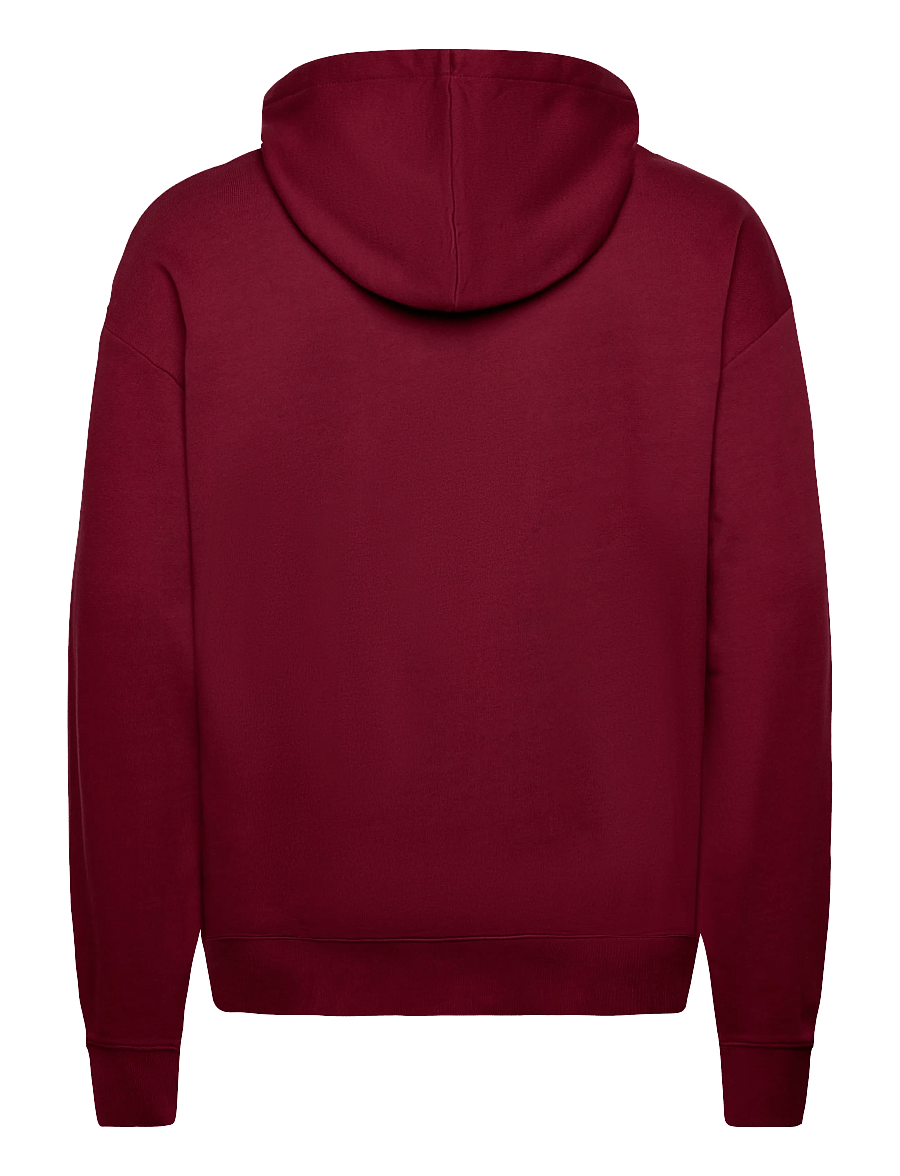 HUGO - Dapozip - kapuutsiga pusad - dark pink - 1