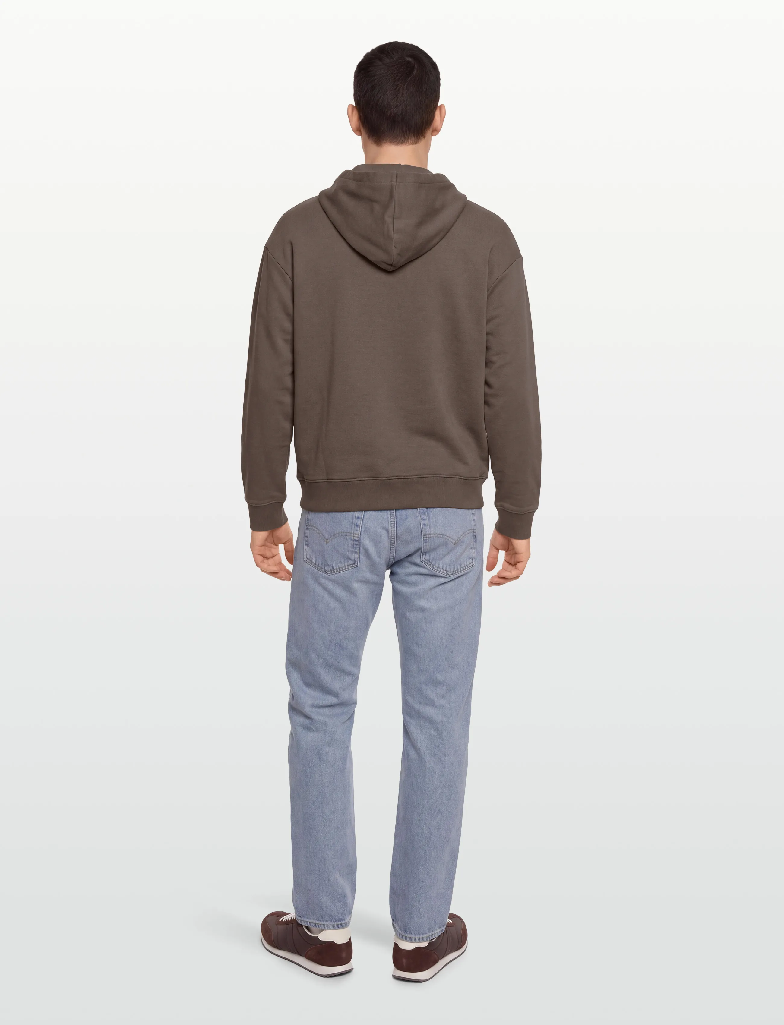 HUGO - Dapozip - kapuzenpullover - medium grey - 4