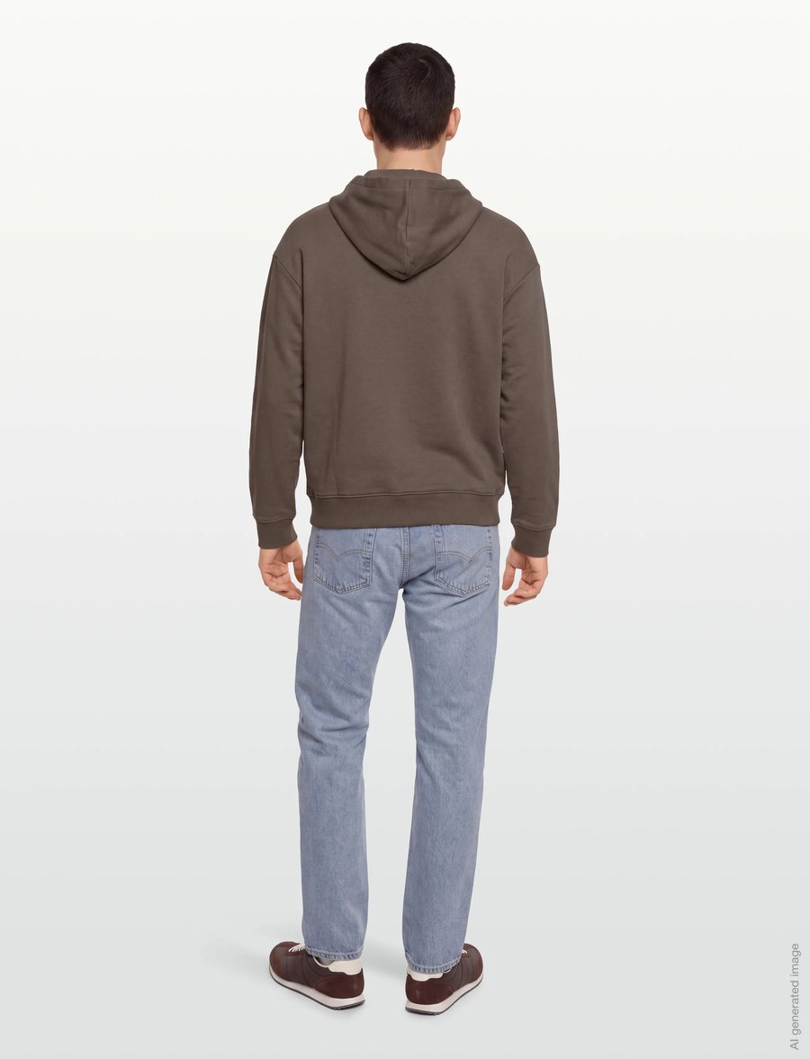 HUGO - Dapozip - kapuzenpullover - medium grey - 4