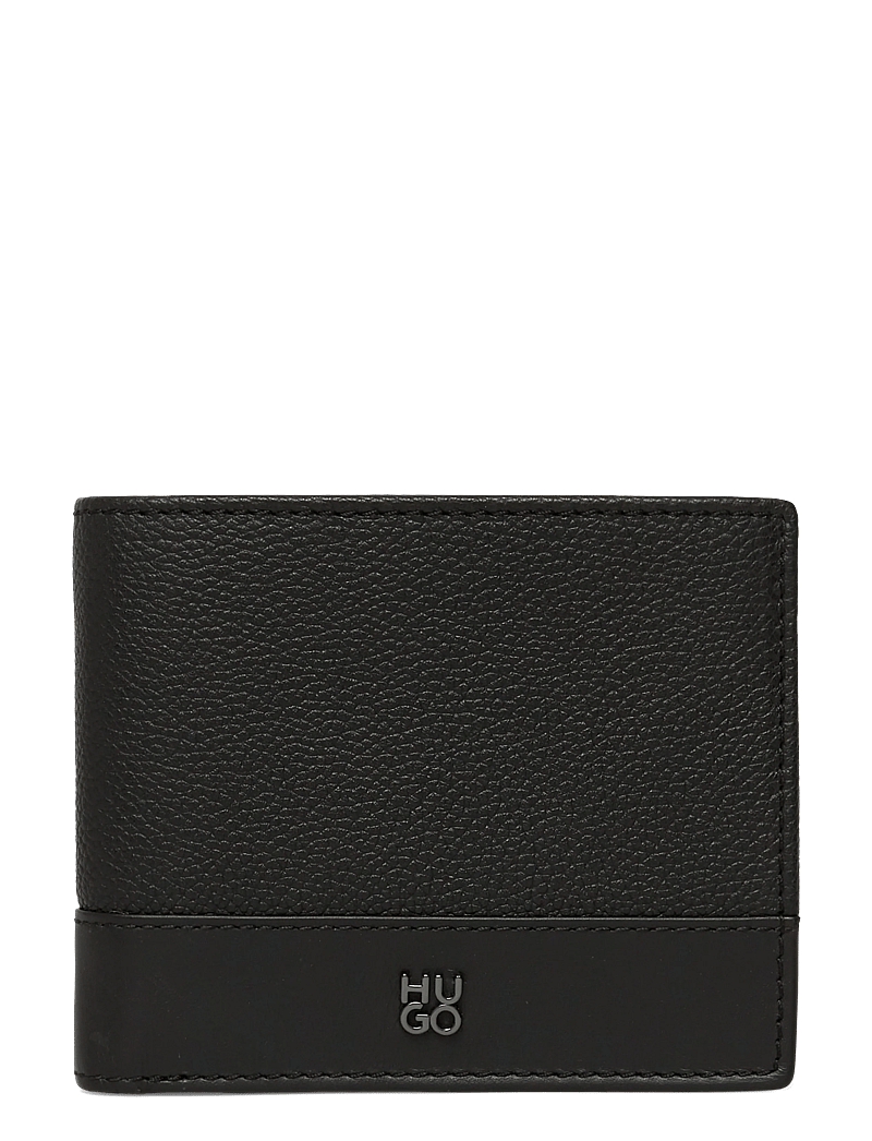 HUGO - Quantic_Trifold - brieftaschen und taschen - black - 0