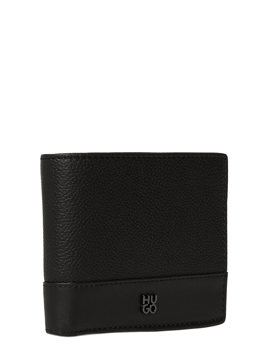 HUGO - Quantic_Trifold - portemonnaies - black - 2