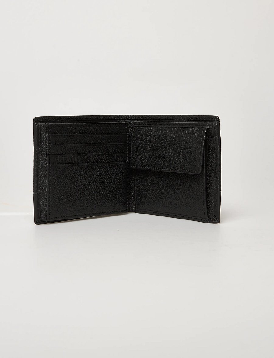 HUGO - Quantic_Trifold - portemonnaies - black - 5