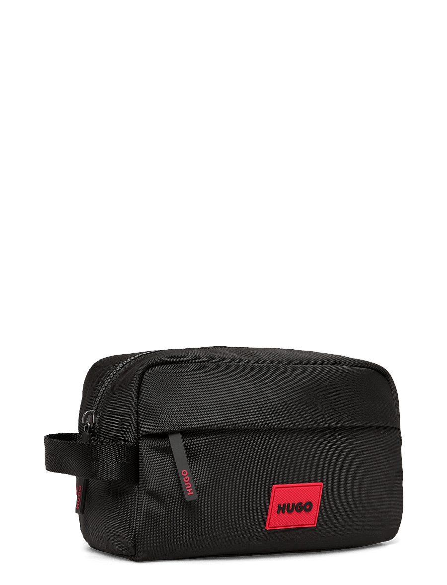 HUGO - Ethon 3.0_Washbag - shop efter stil - black - 2
