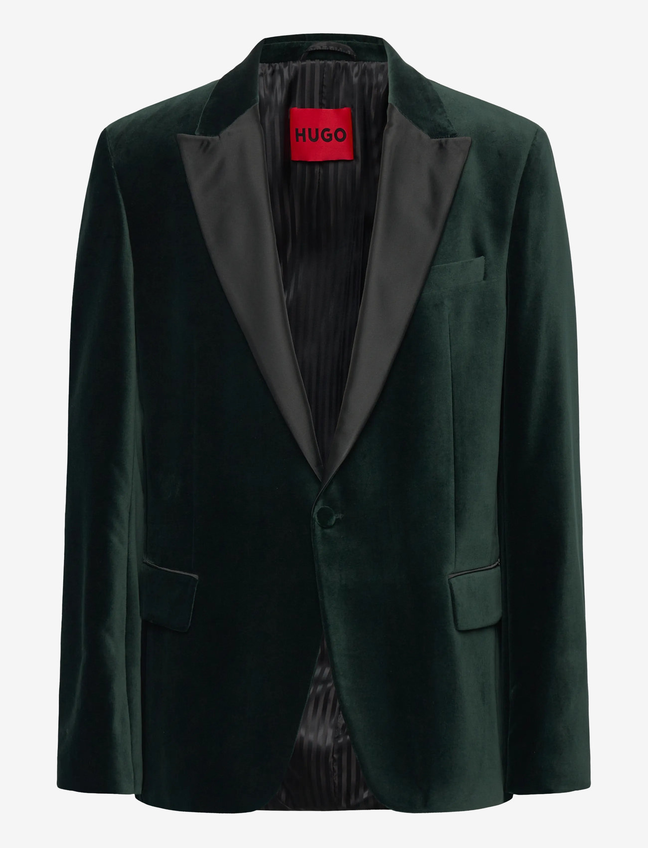 HUGO - Henry254E1X - Ühe rinnatisega pintsakud - open green - 0