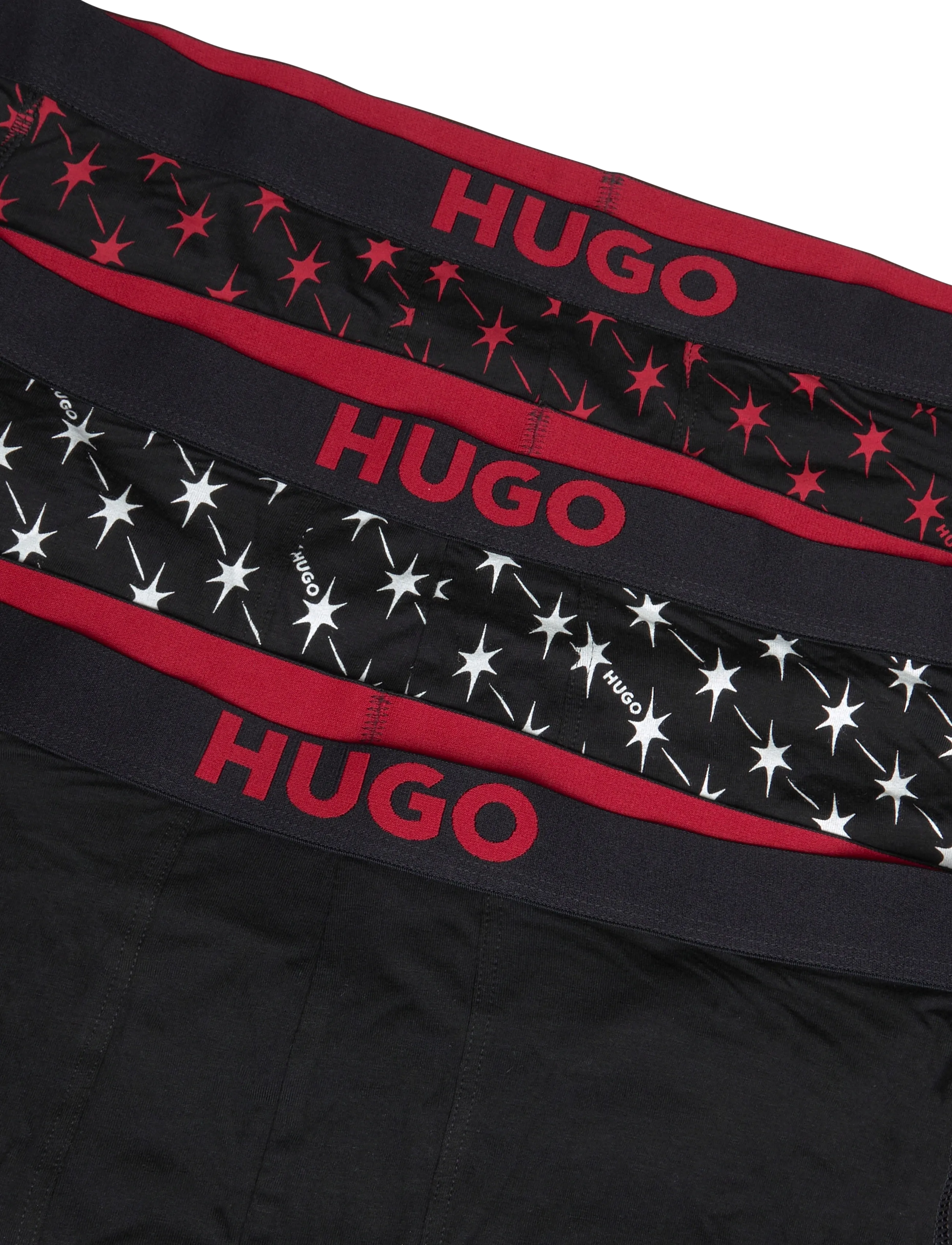 HUGO - TRUNK TRIPLET GIFT - boxershorts - open red - 2