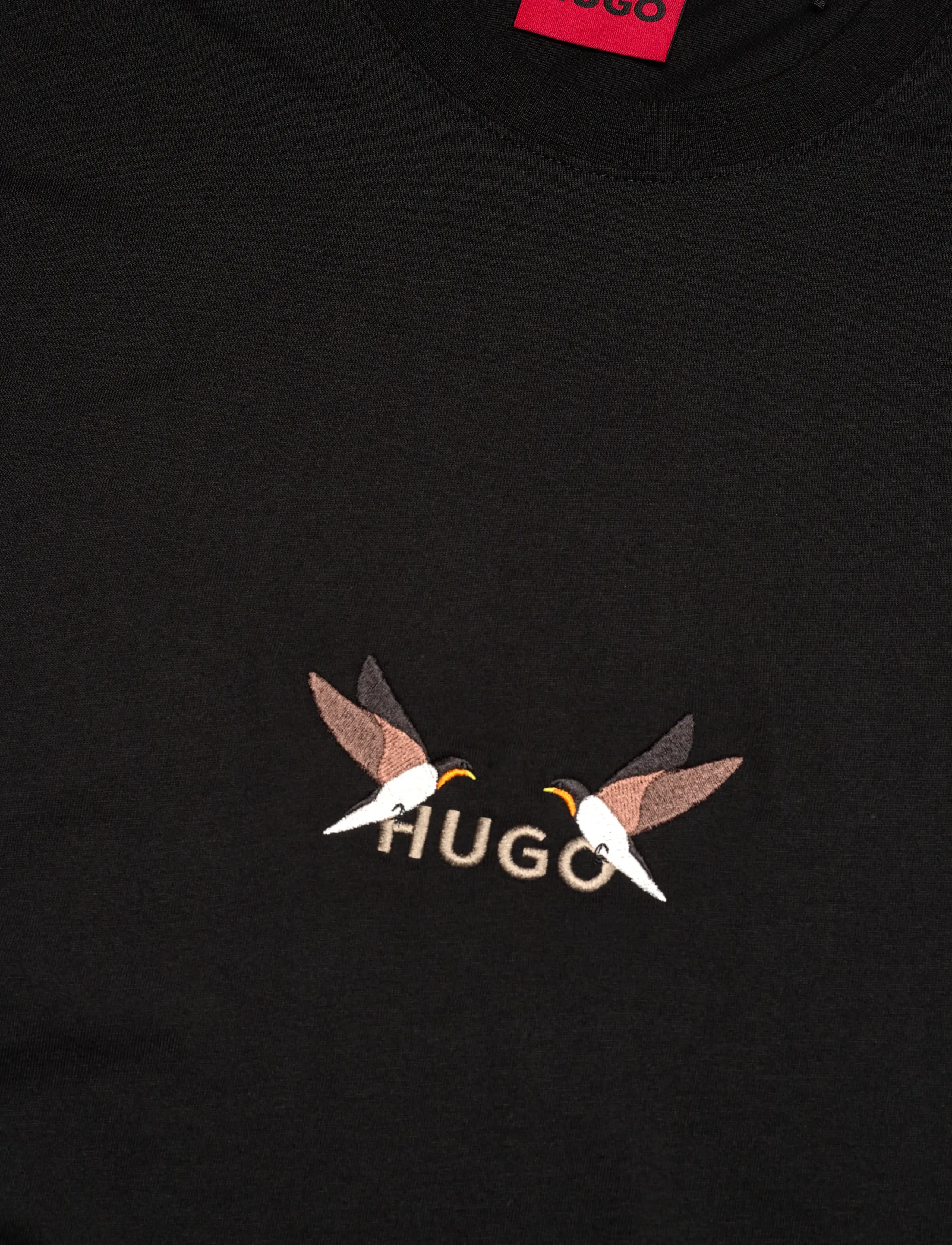 HUGO - Dugolini - kortärmade t-shirts - black - 2