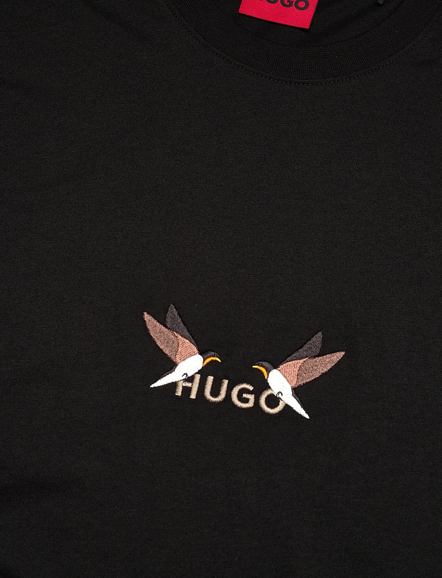 HUGO - Dugolini - kurzärmelig - black - 2