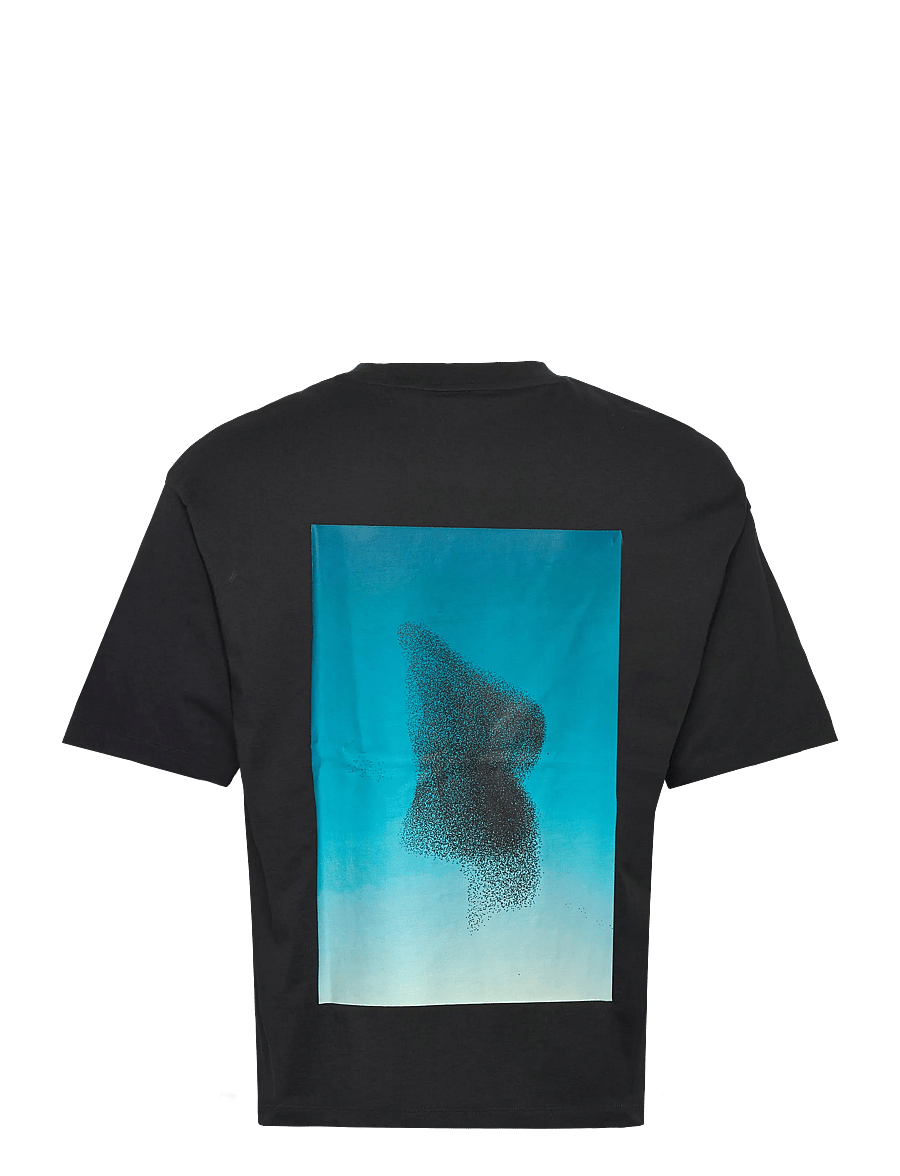 HUGO - Dorizon - kurzärmelige t-shirts - black - 1
