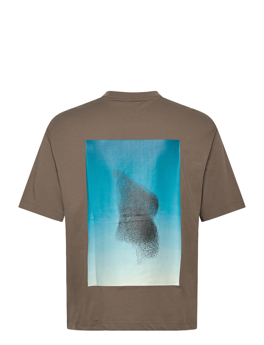 HUGO - Dorizon - kurzärmelige t-shirts - medium grey - 1