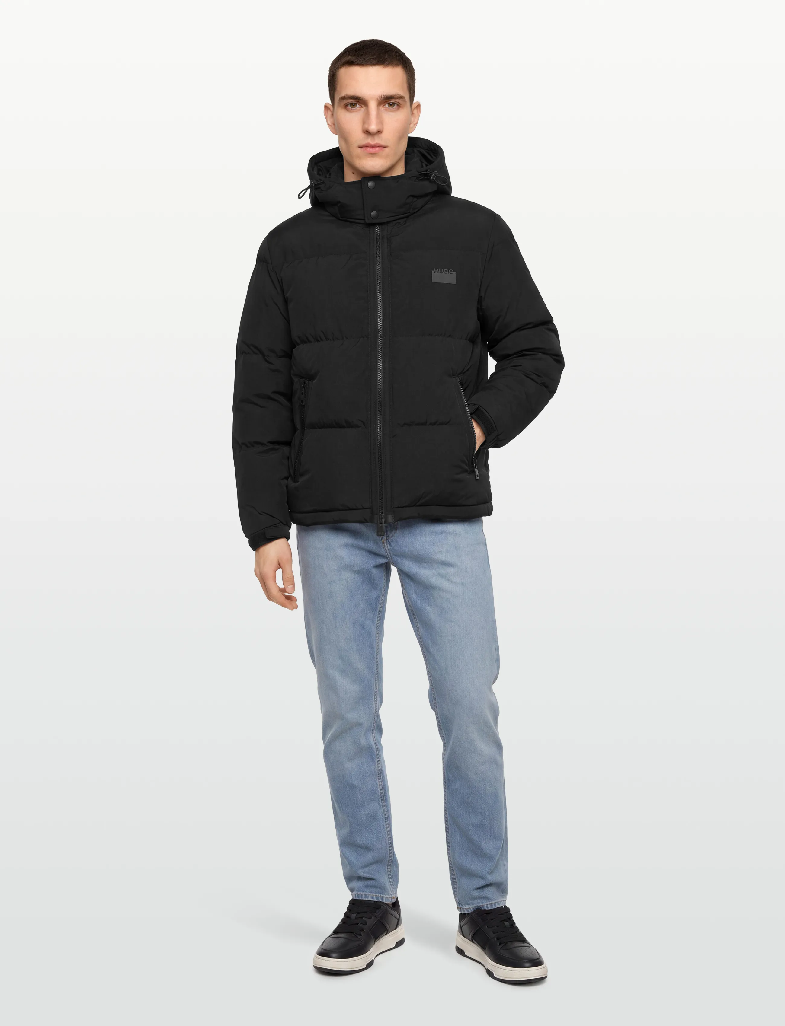 HUGO Birono2541 - Jacken - BLACK / black