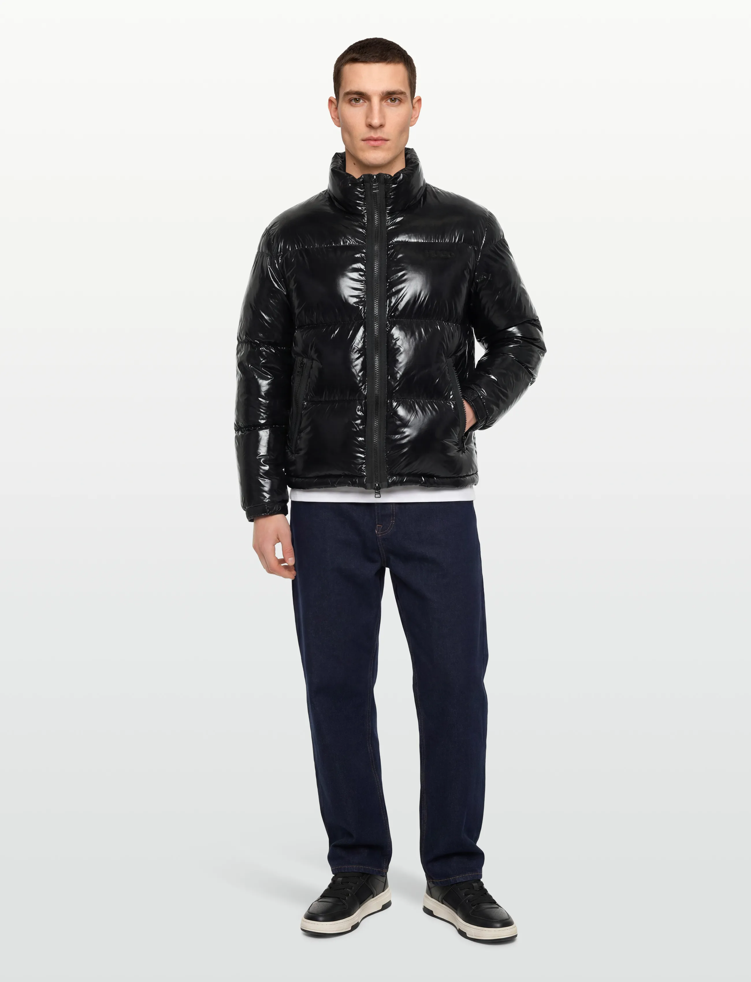 HUGO Biron2541 - Jacken & Mäntel - BLACK / black