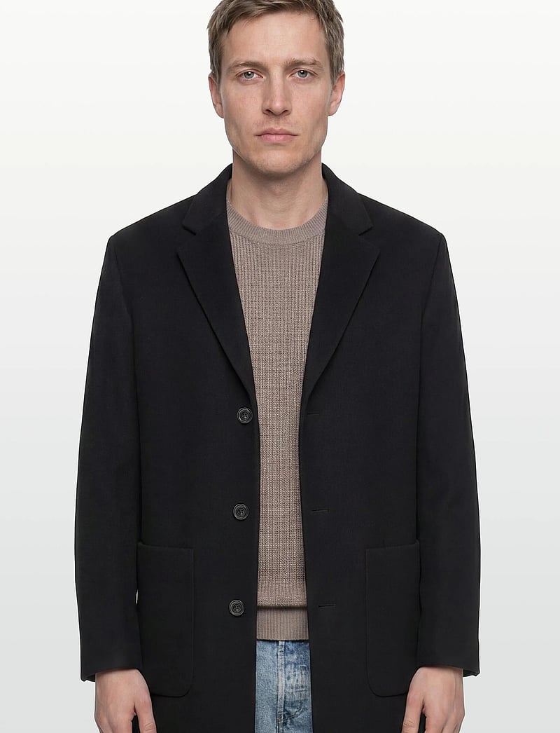 HUGO - Mazoro2542 - uldfrakker - black - 3