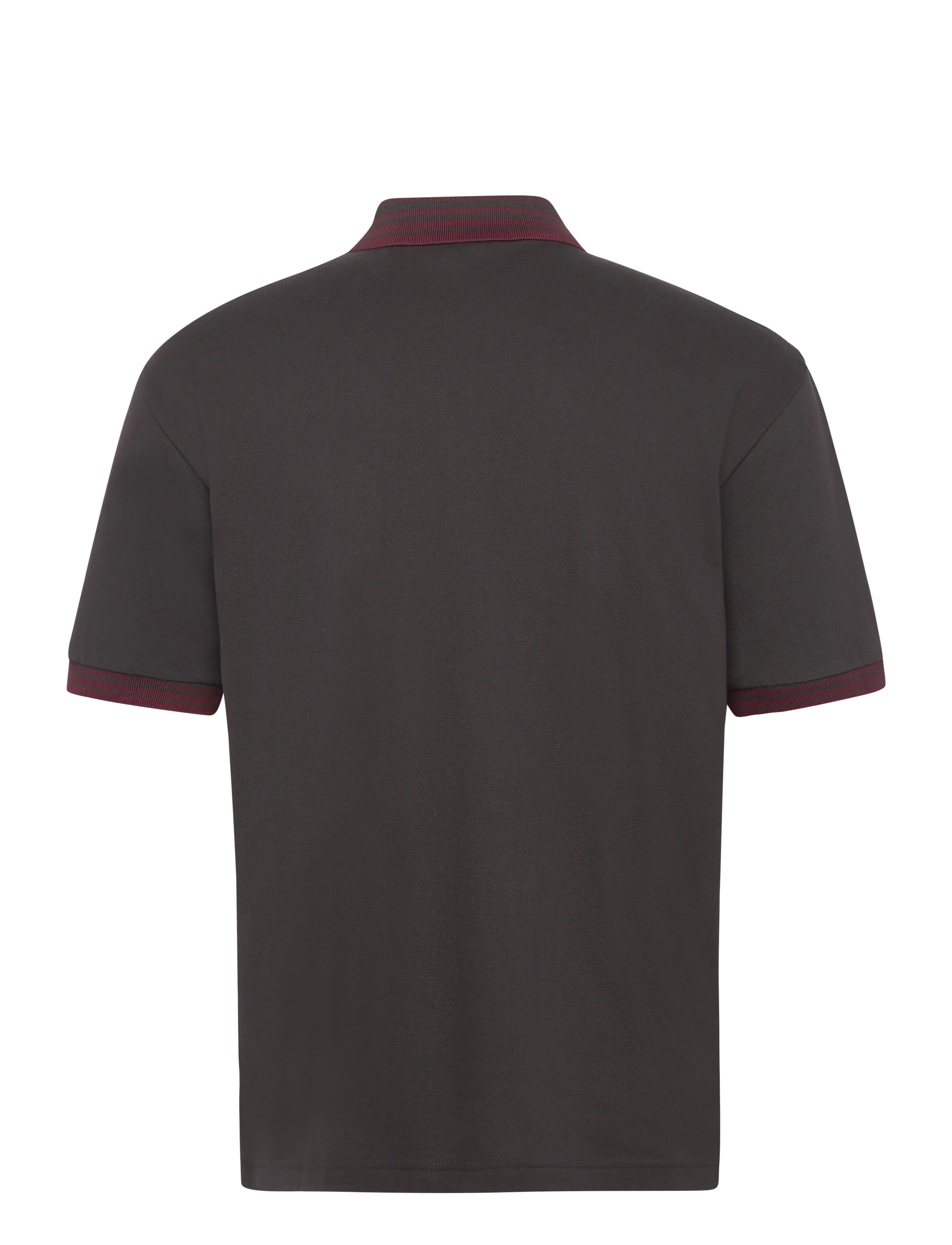 HUGO - Dizgi_RB - kortärmade pikéer - dark brown - 1
