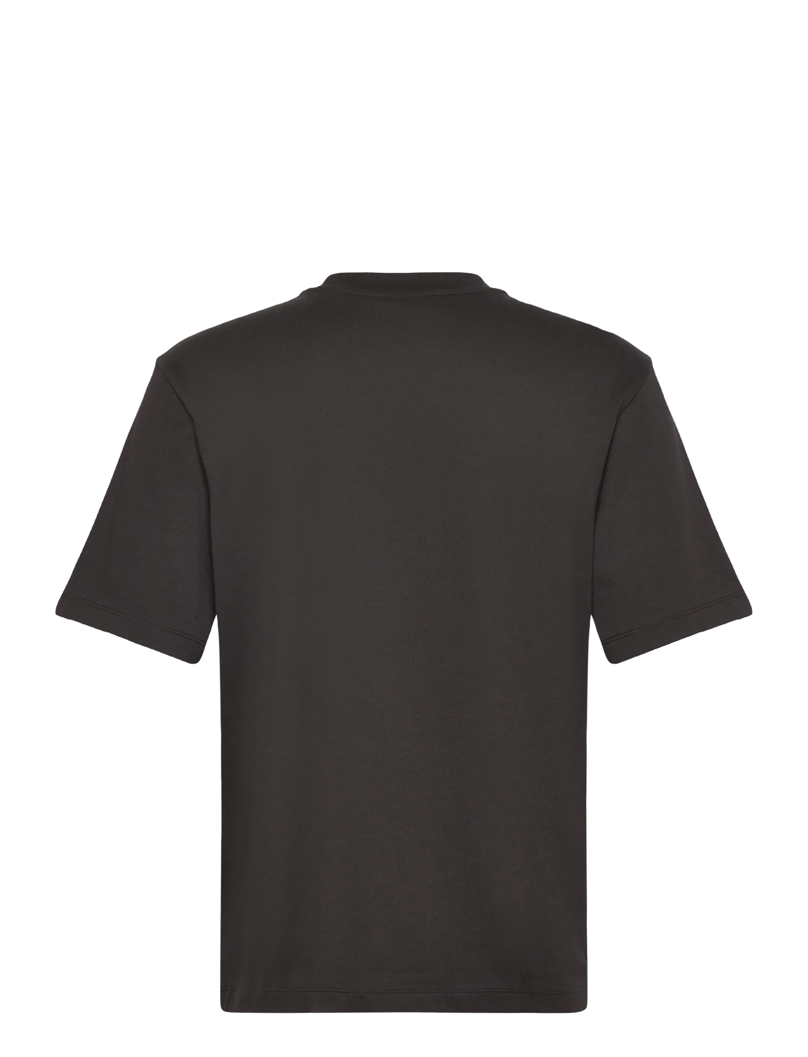 HUGO - Dogos_RB - krótki rękaw - dark brown - 1