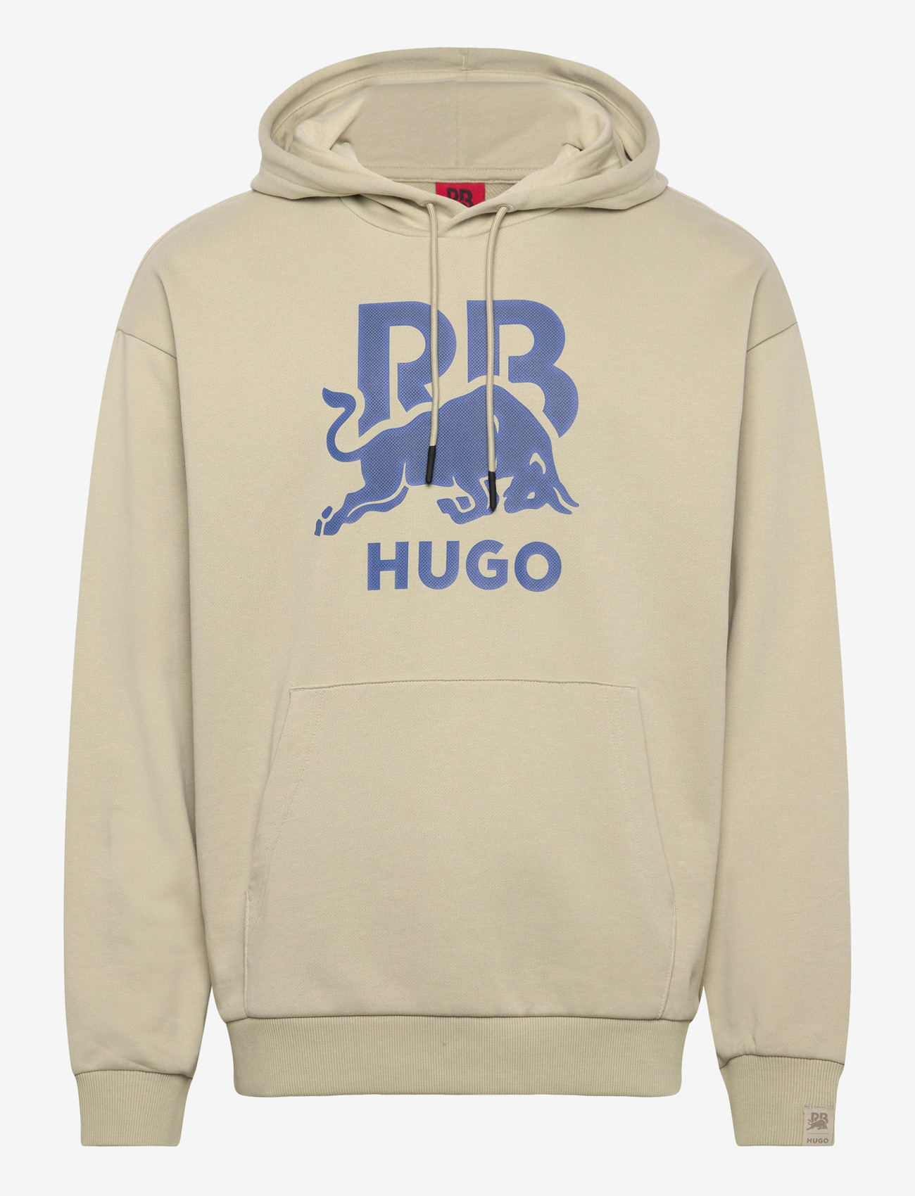 HUGO - Doverlohood_RB - hoodies - light beige - 0