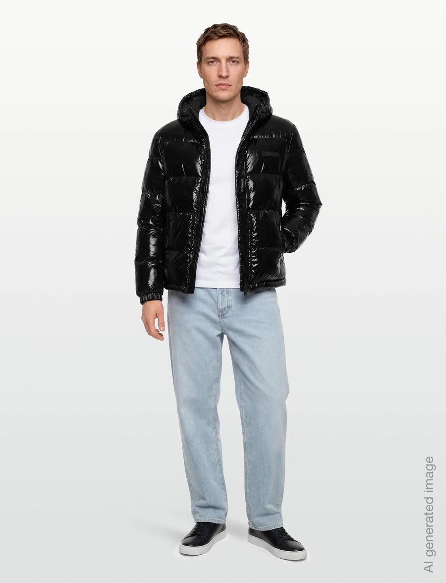 HUGO - Baro2541 - daunenjacken - black - 0