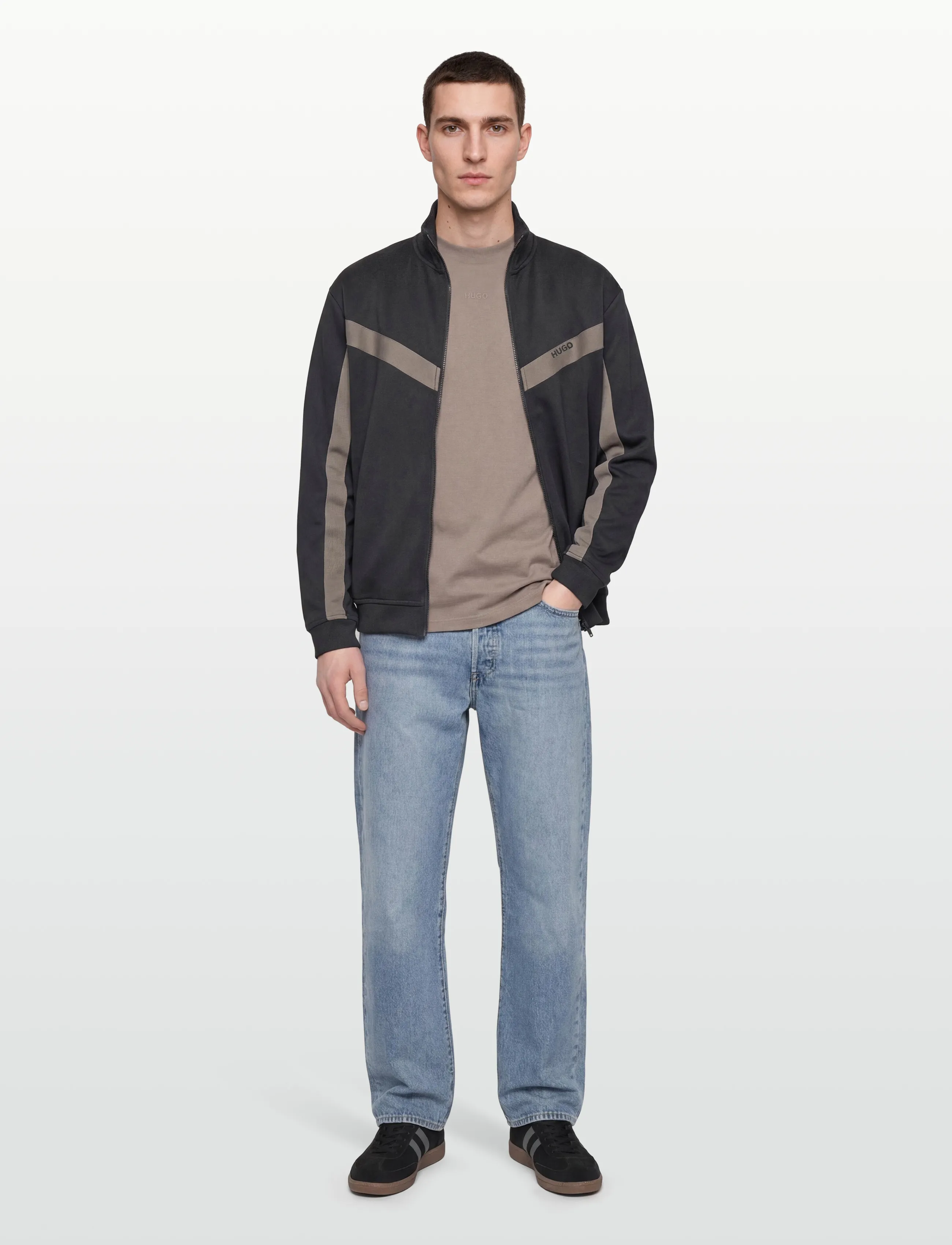 HUGO Darti, M, Jackets, Schwarz - Light Männerswear