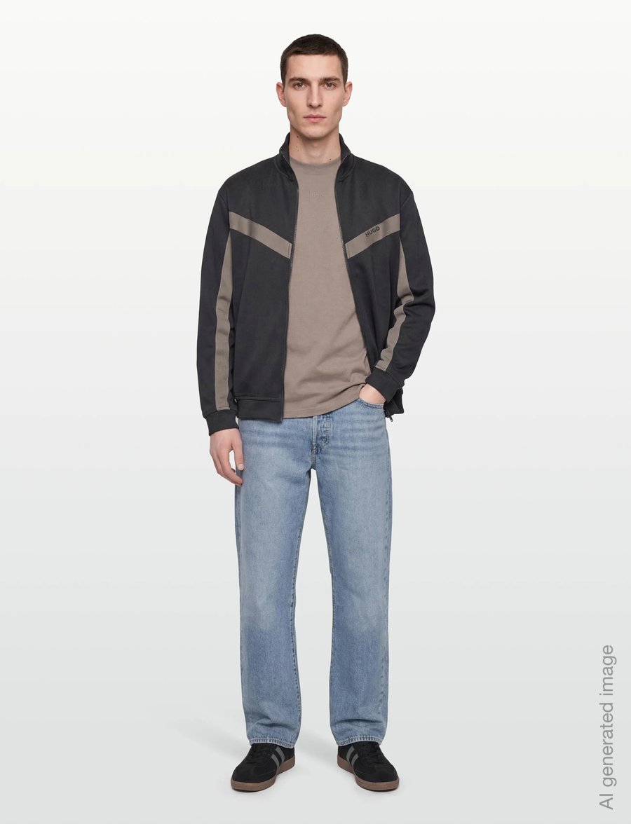 HUGO - Darti - sweatshirts - black - 0