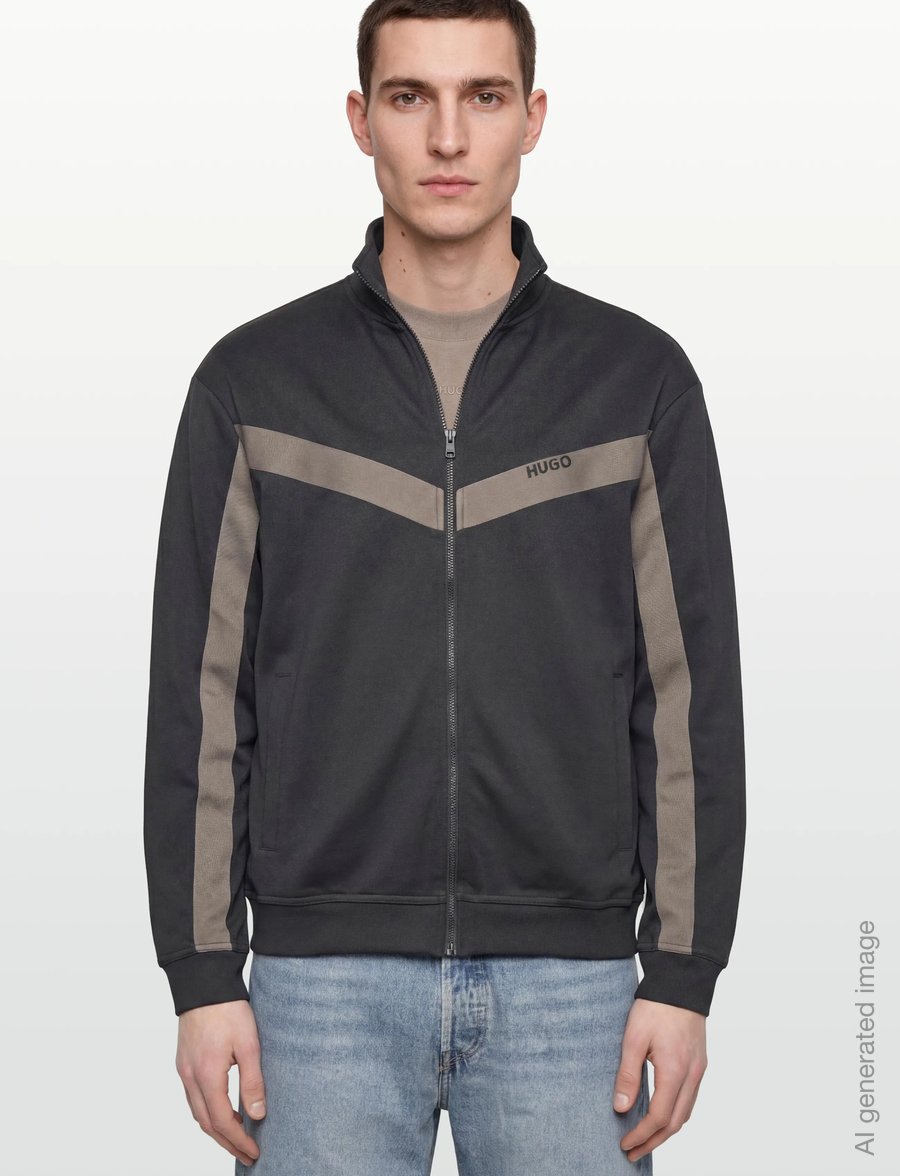 HUGO - Darti - sweatshirts - black - 3