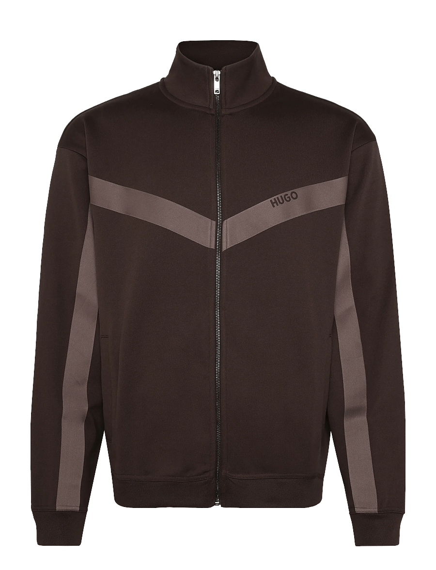 HUGO - Darti - sweatshirts - brown overflow - 0