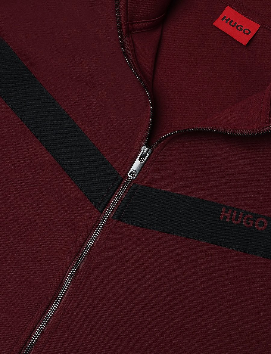 HUGO - Darti - sweatshirts - dark pink - 2