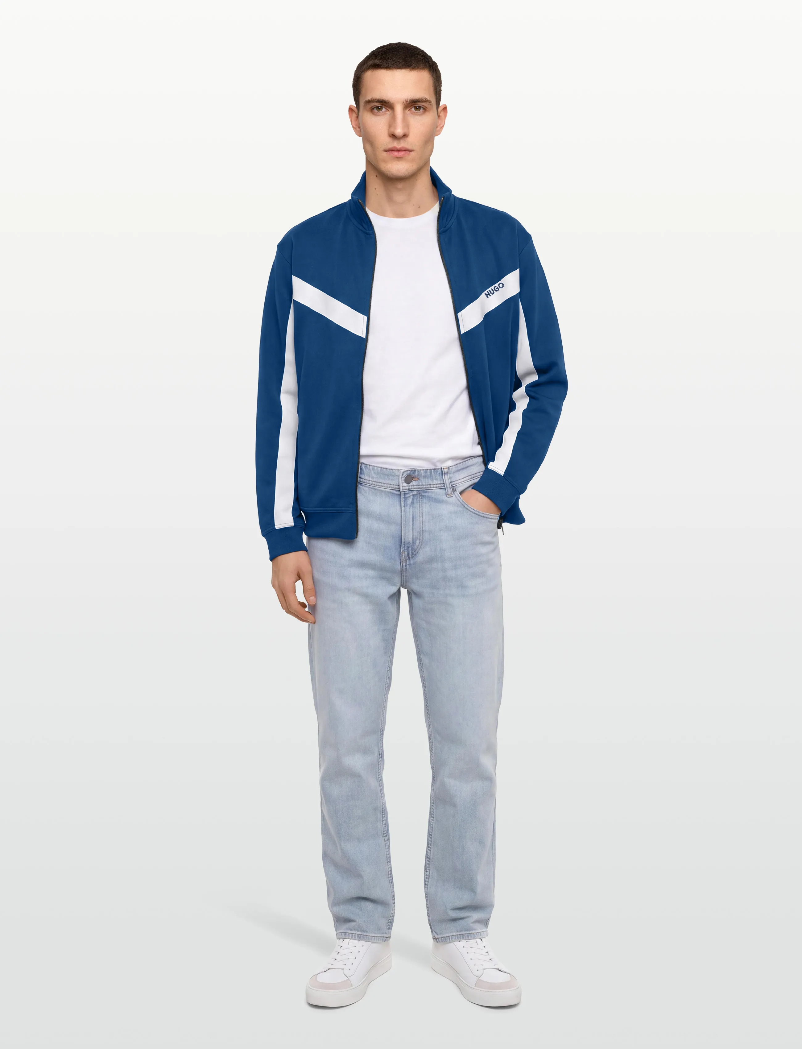 HUGO Darti, XL, Blue, Jakker > Lette Jakker, Herre