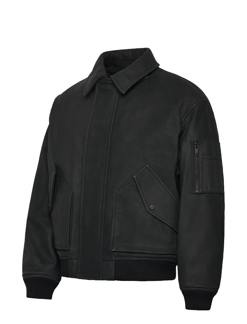 HUGO - Lardin - kevättakit - black - 2