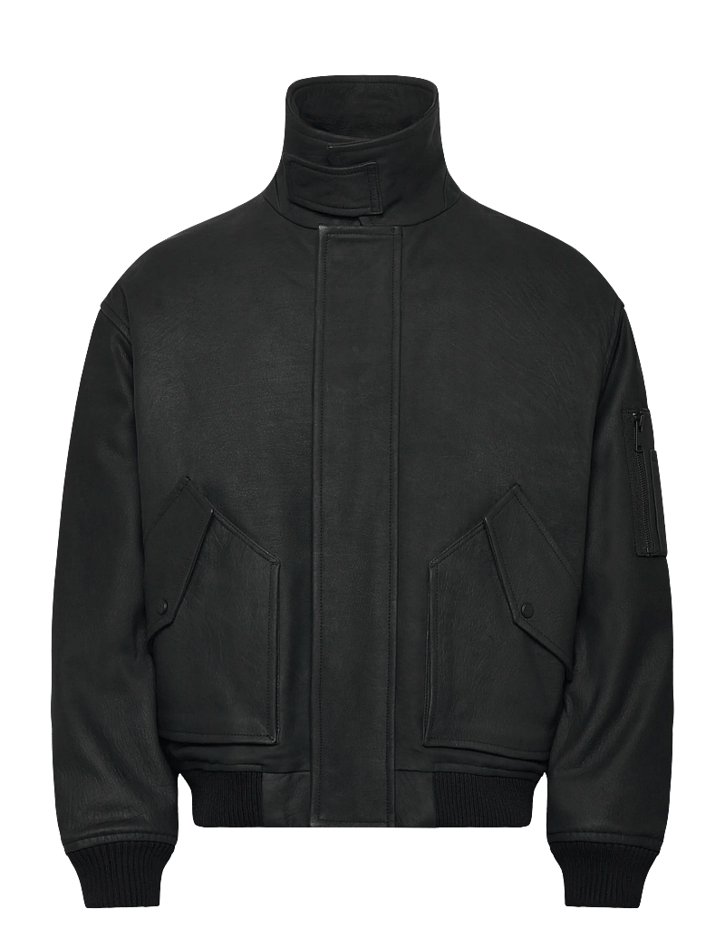 HUGO - Lardin - kevättakit - black - 3