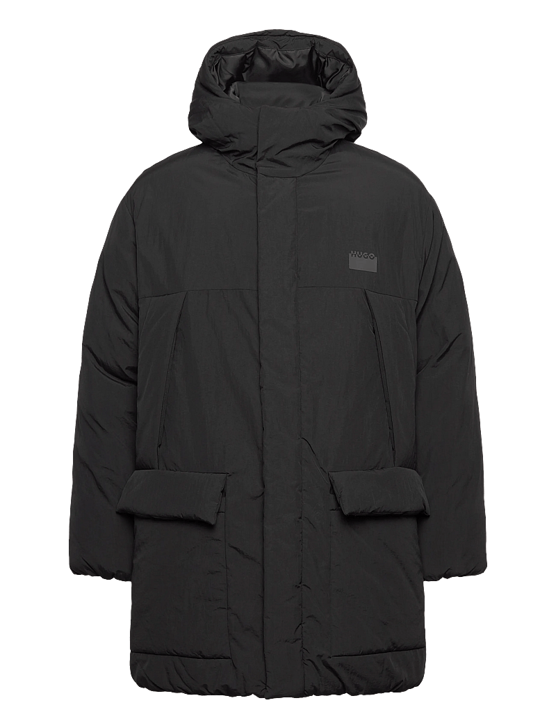 HUGO - Mandev2541 - gefütterte jacken - black - 0