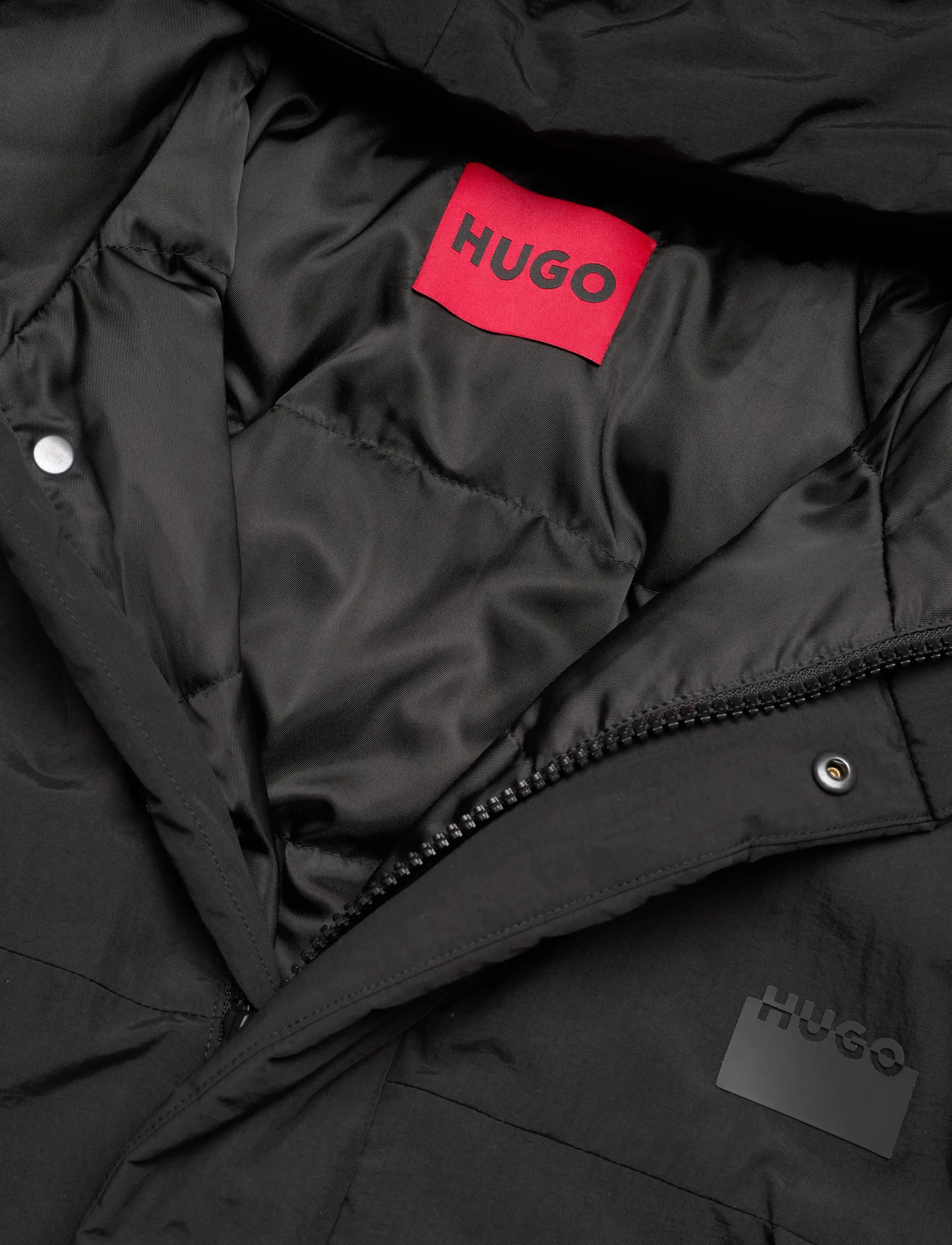 HUGO - Mandev2541 - padded jackets - black - 2