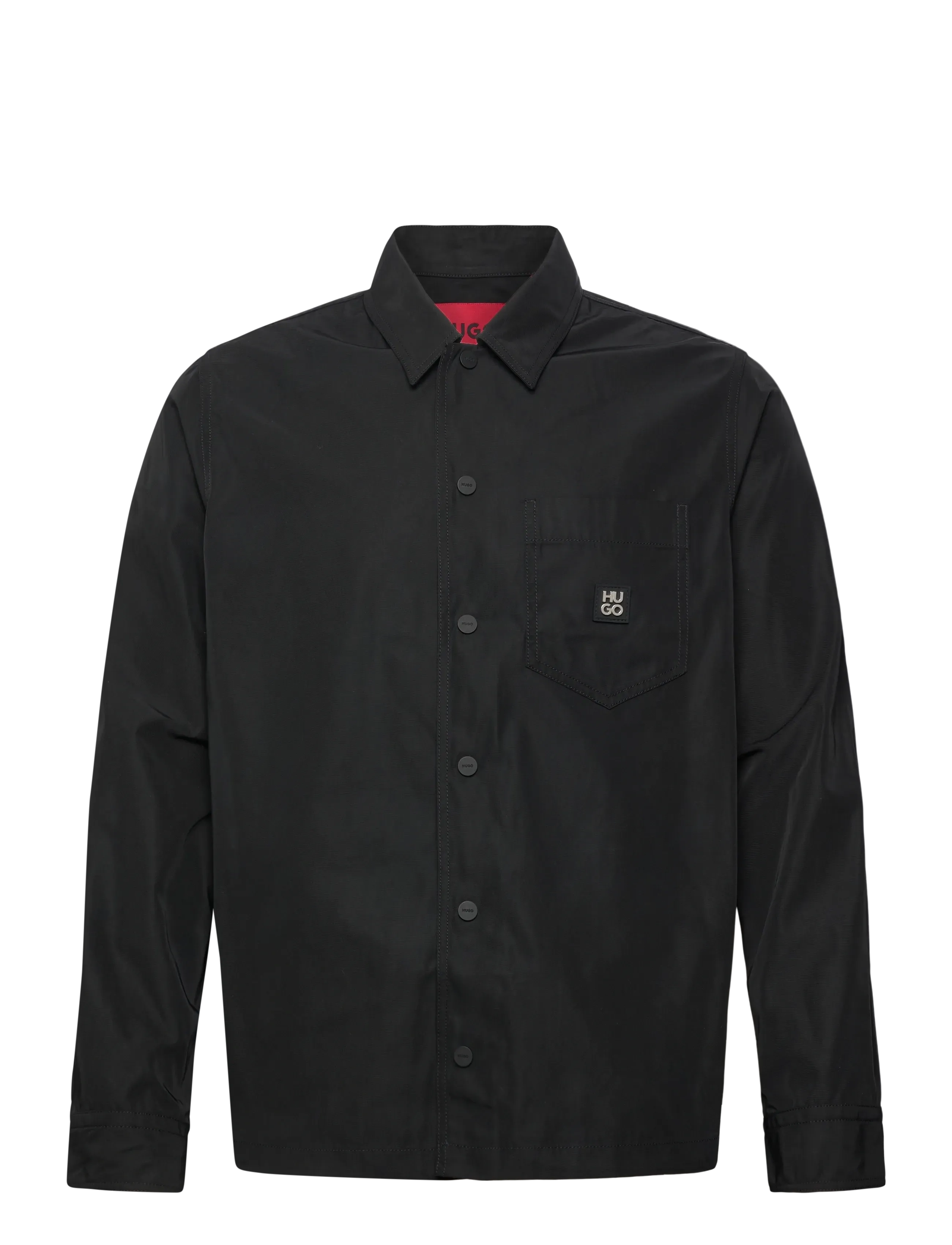 HUGO Enaso, S, Designer, Schwarz - Overshirts, Männerswear