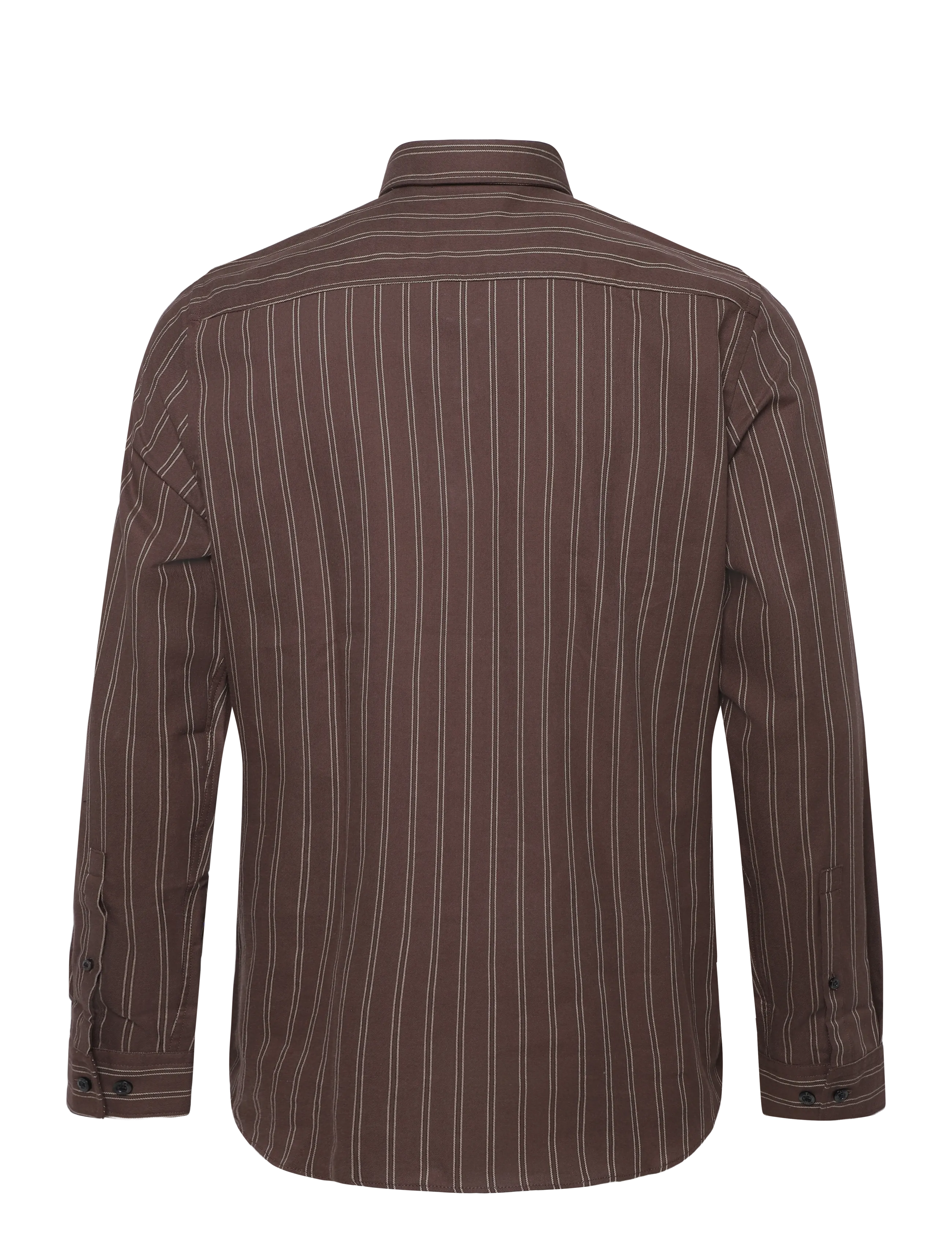 HUGO - Emero - gestreifte hemden - brown overflow - 1