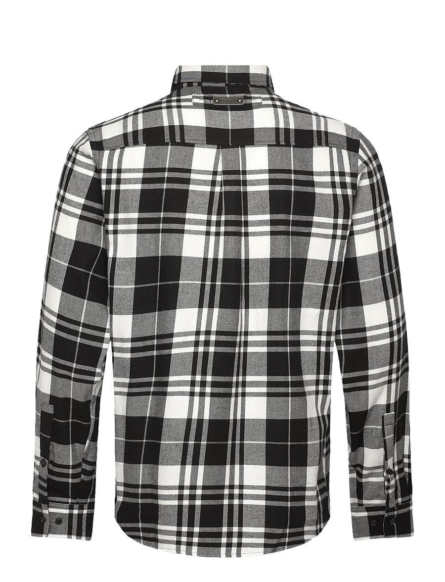 HUGO - Egrin - chemises en flanelle - black - 1