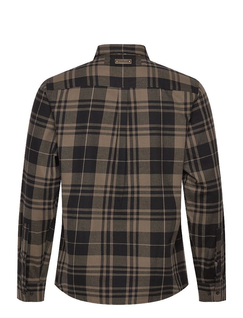 HUGO - Egrin - flanellsärgid - medium grey - 1