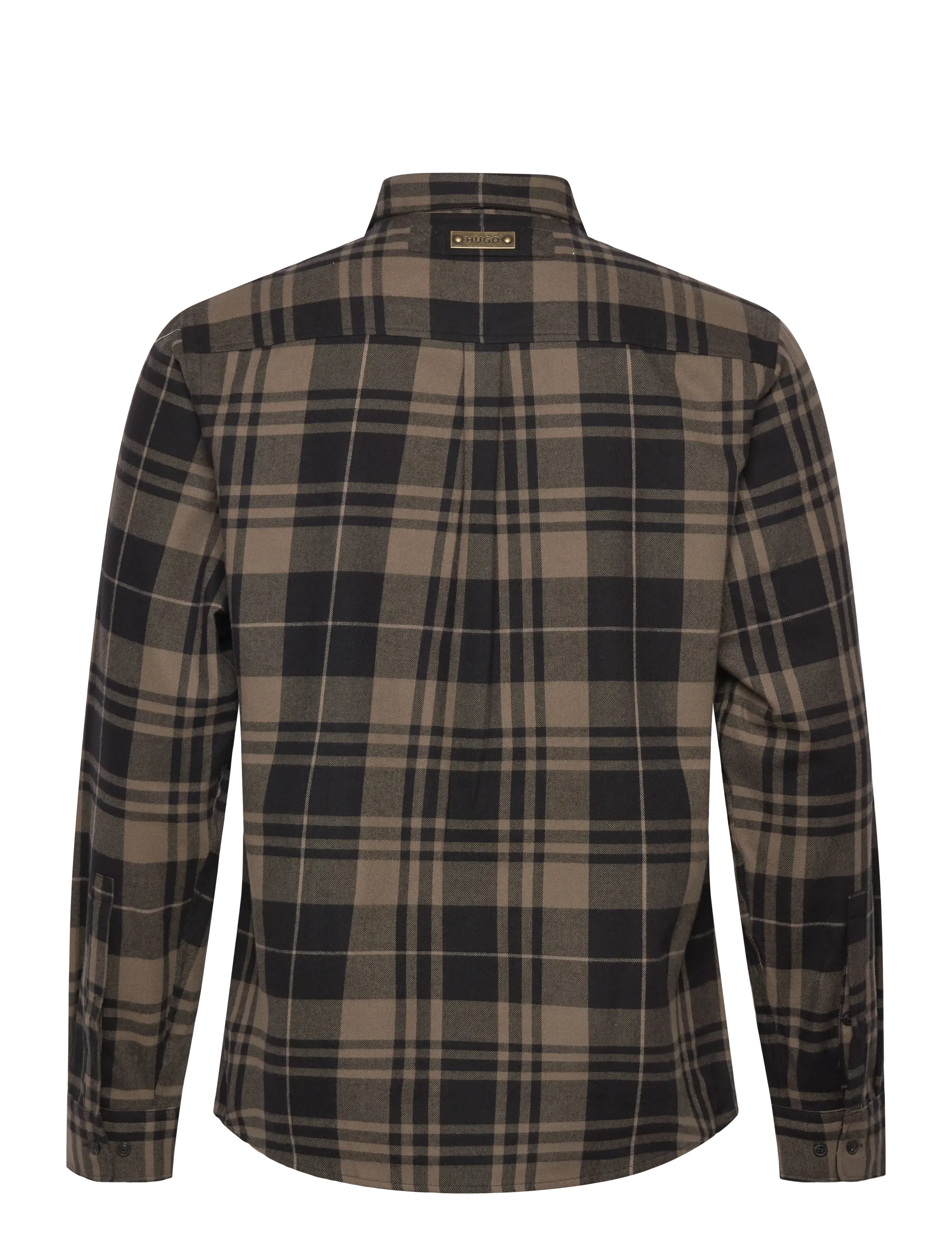 HUGO - Egrin - flanellskjortor - medium grey - 1