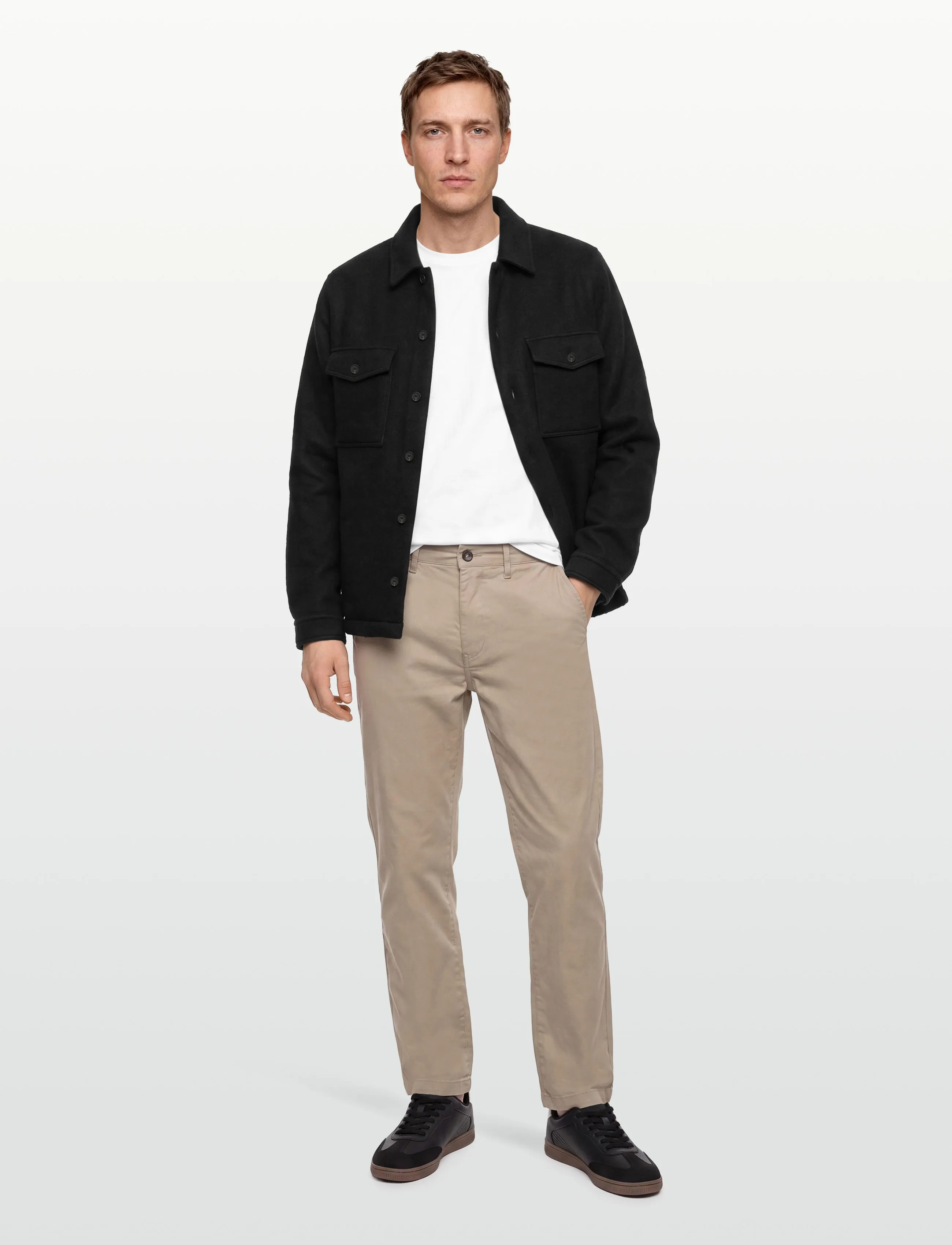 HUGO Enalu, XL, Jackets, Schwarz - Wool Männerswear
