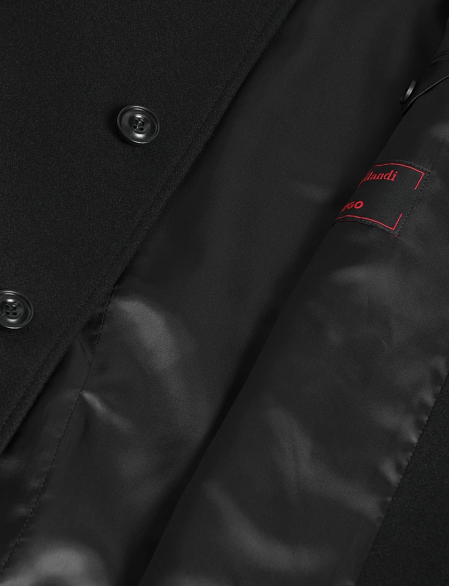 HUGO - Maver2542 - wool coats - black - 4