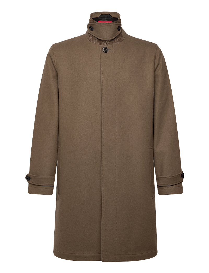 HUGO - Maver2542 - uldfrakker - medium grey - 1