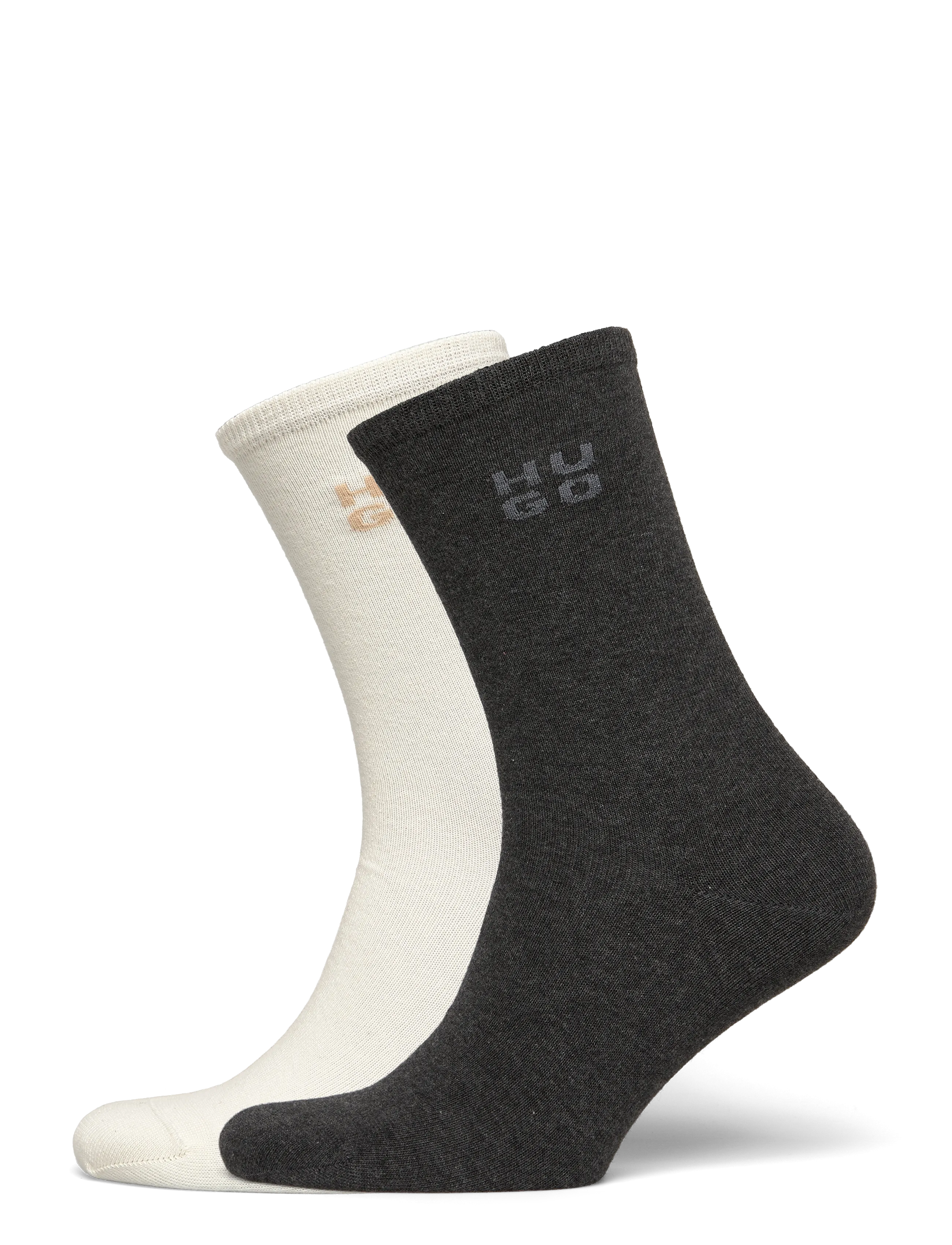 HUGO 2P RS UNI LOGO CC W - Pesu - MEDIUM GREY / grey