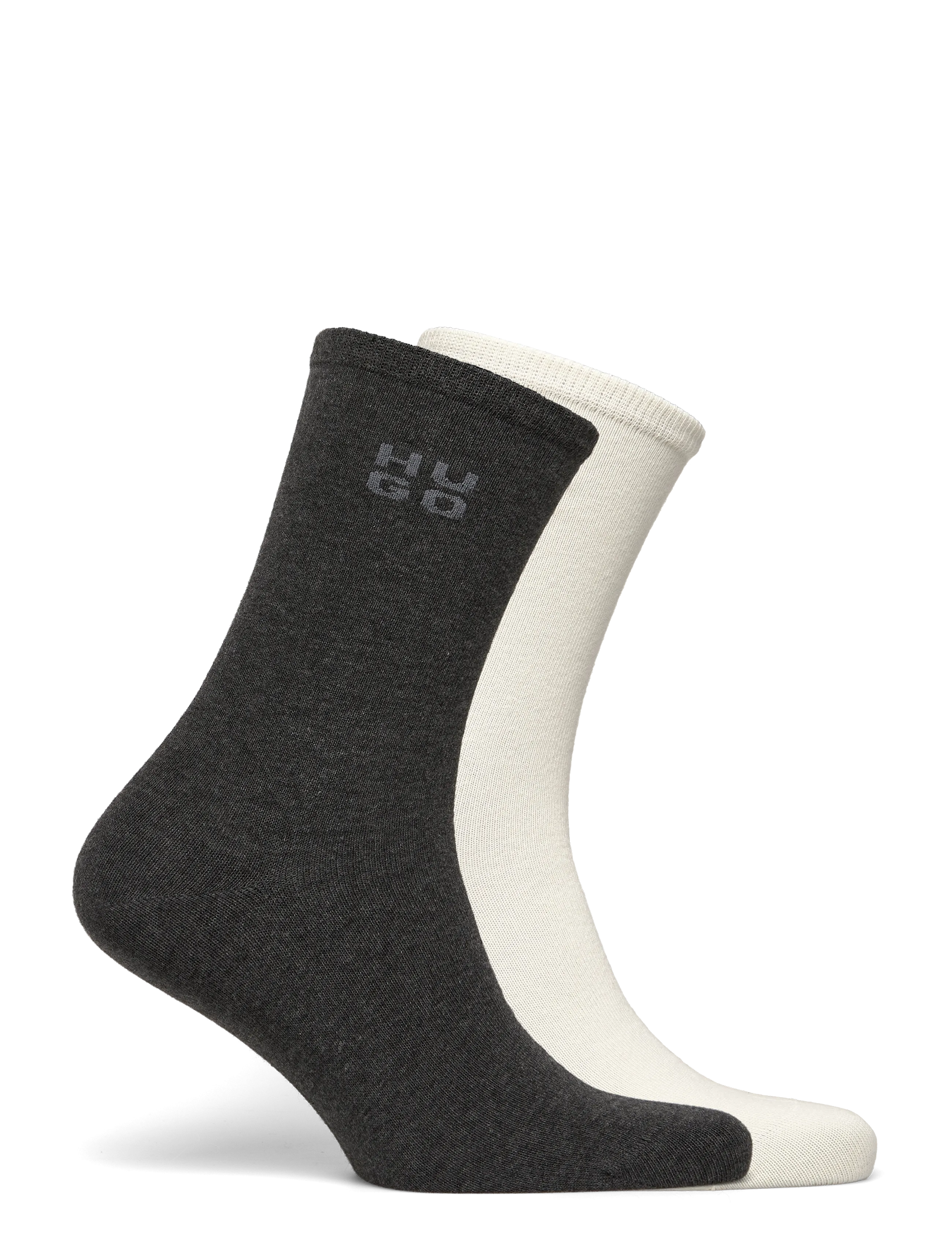 HUGO - 2P RS UNI LOGO CC W - madalaimad hinnad - medium grey - 1