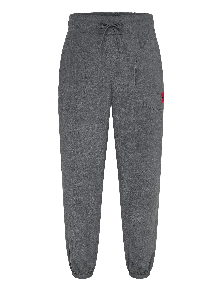 HUGO - TERRY pant - pidžaamapüksid - dark grey - 0