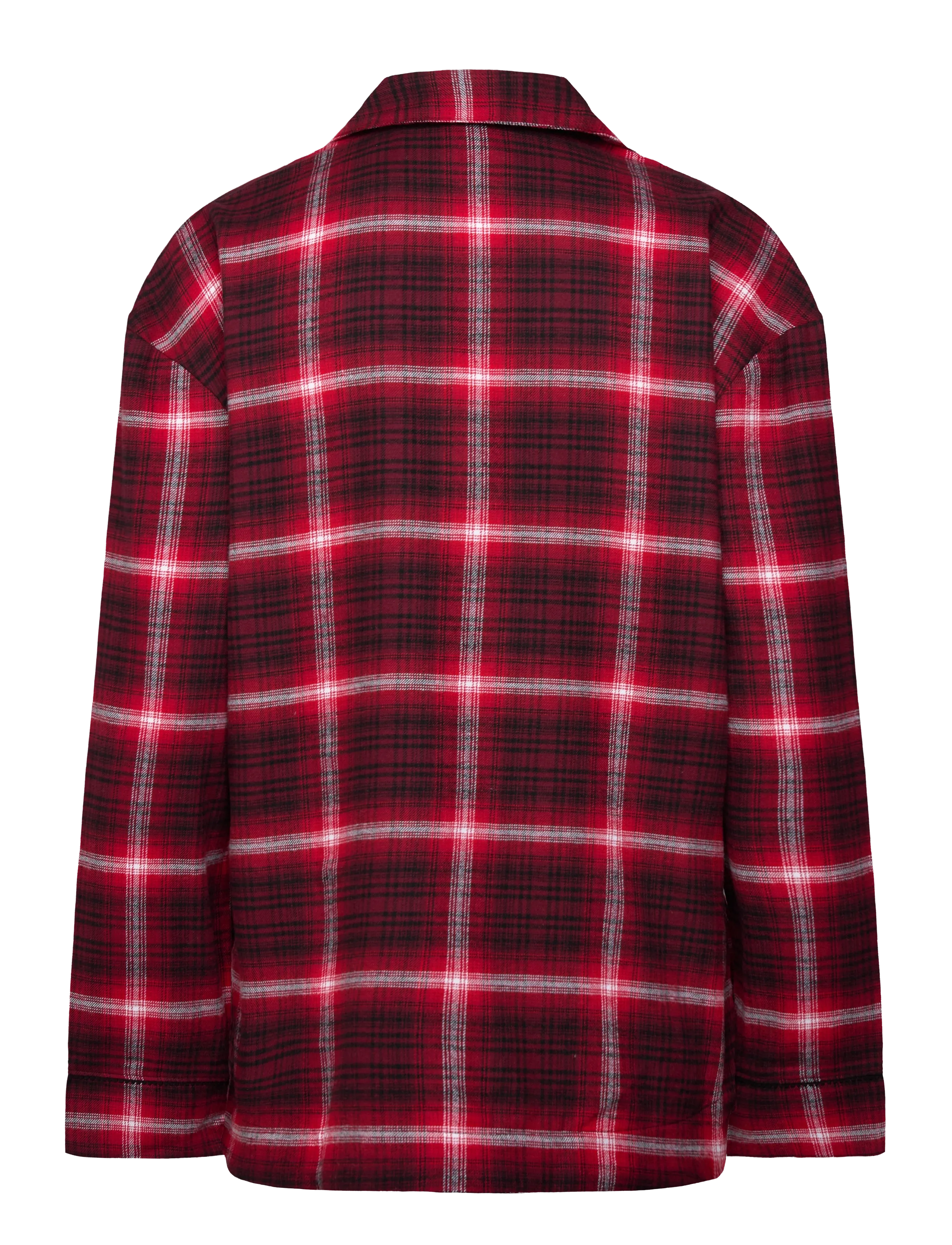 HUGO - FLANNEL CHECK_SHIRT - langärmlige hemden - open red - 1