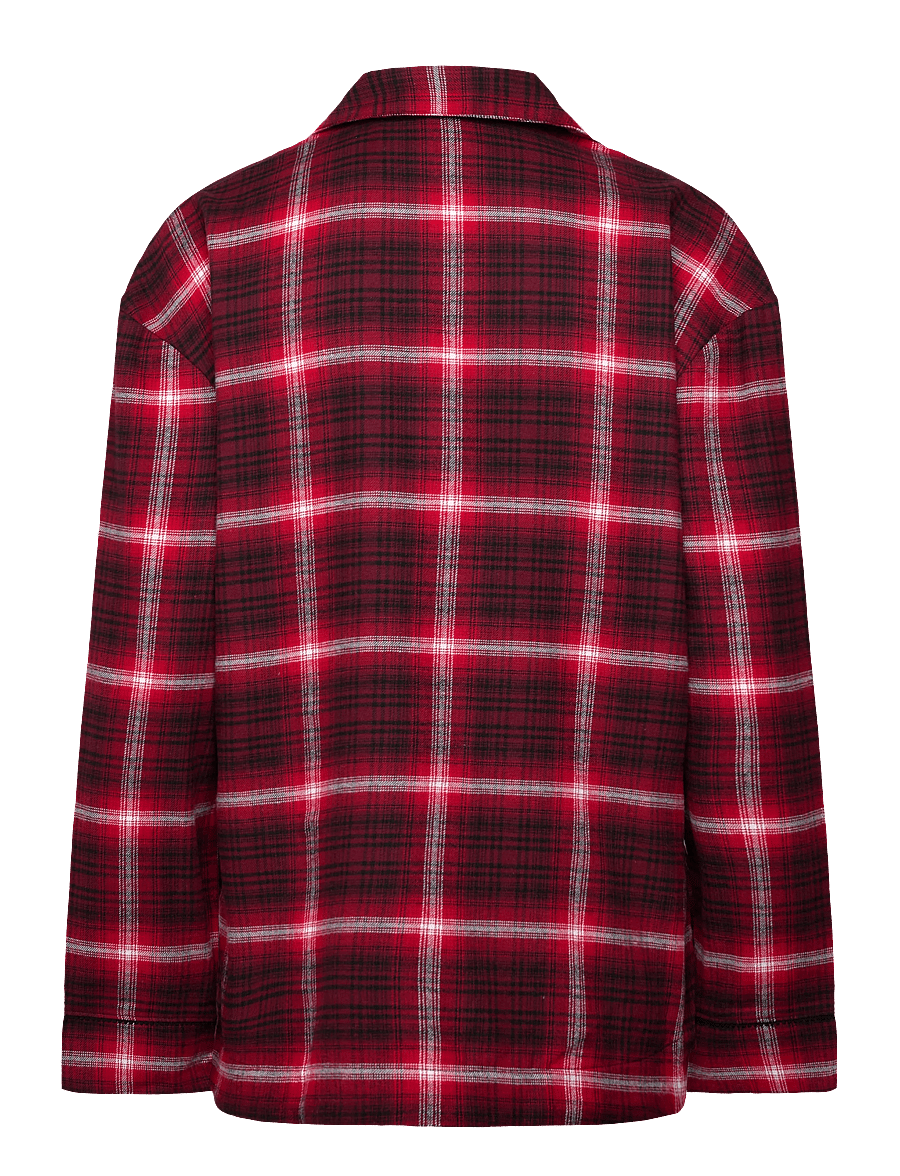HUGO - FLANNEL CHECK_SHIRT - langärmlige hemden - open red - 1