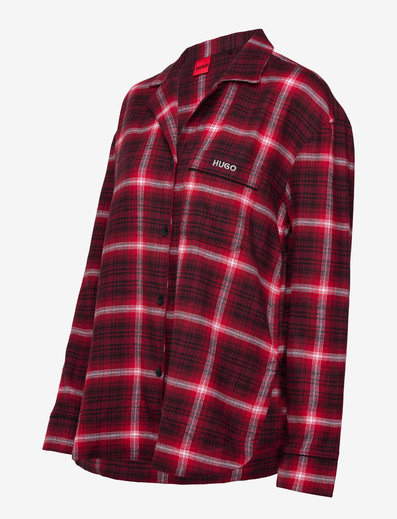 HUGO - FLANNEL CHECK_SHIRT - pikkade varrukatega särgid - open red - 2