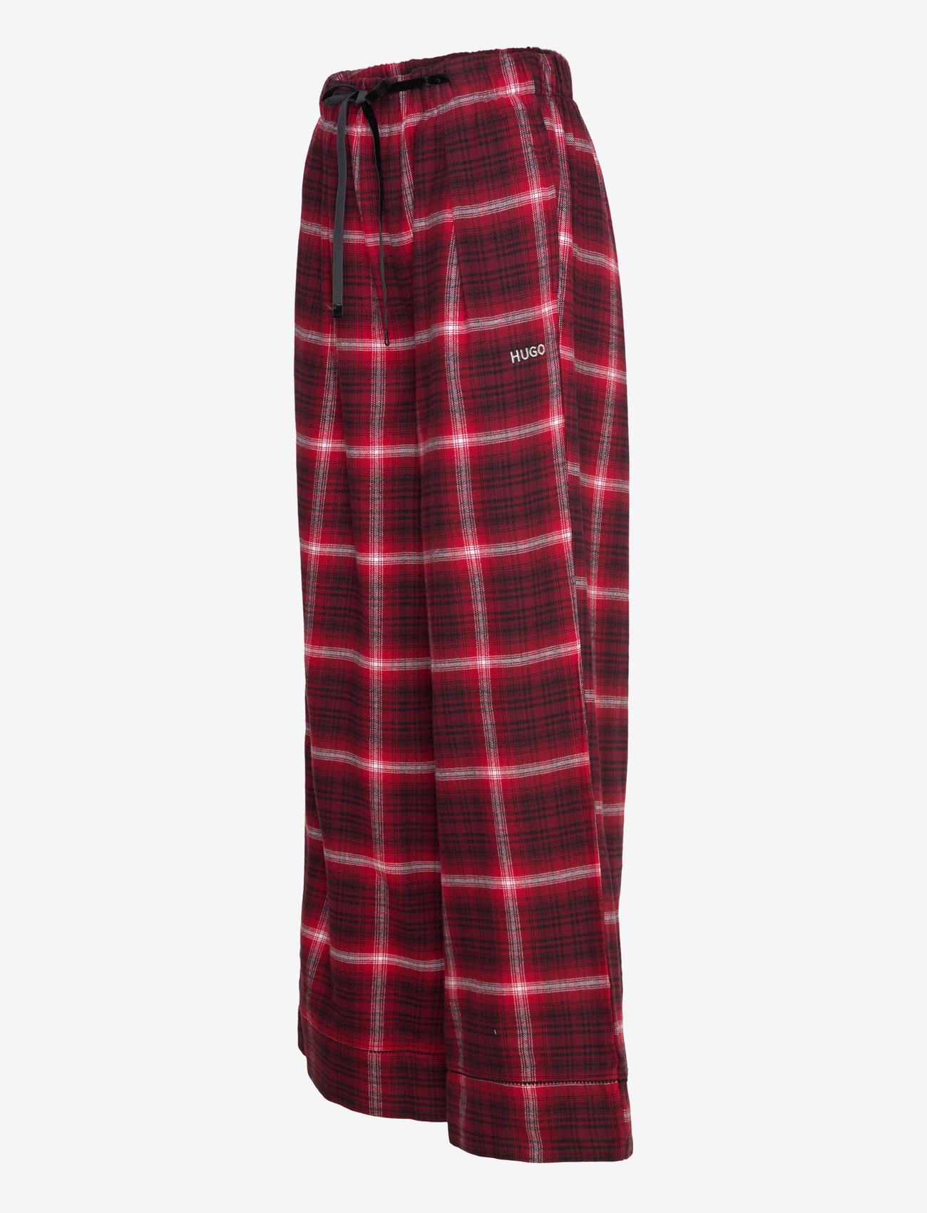 HUGO - FLANNEL CHECK_PANTS - pidžaamapüksid - open red - 2