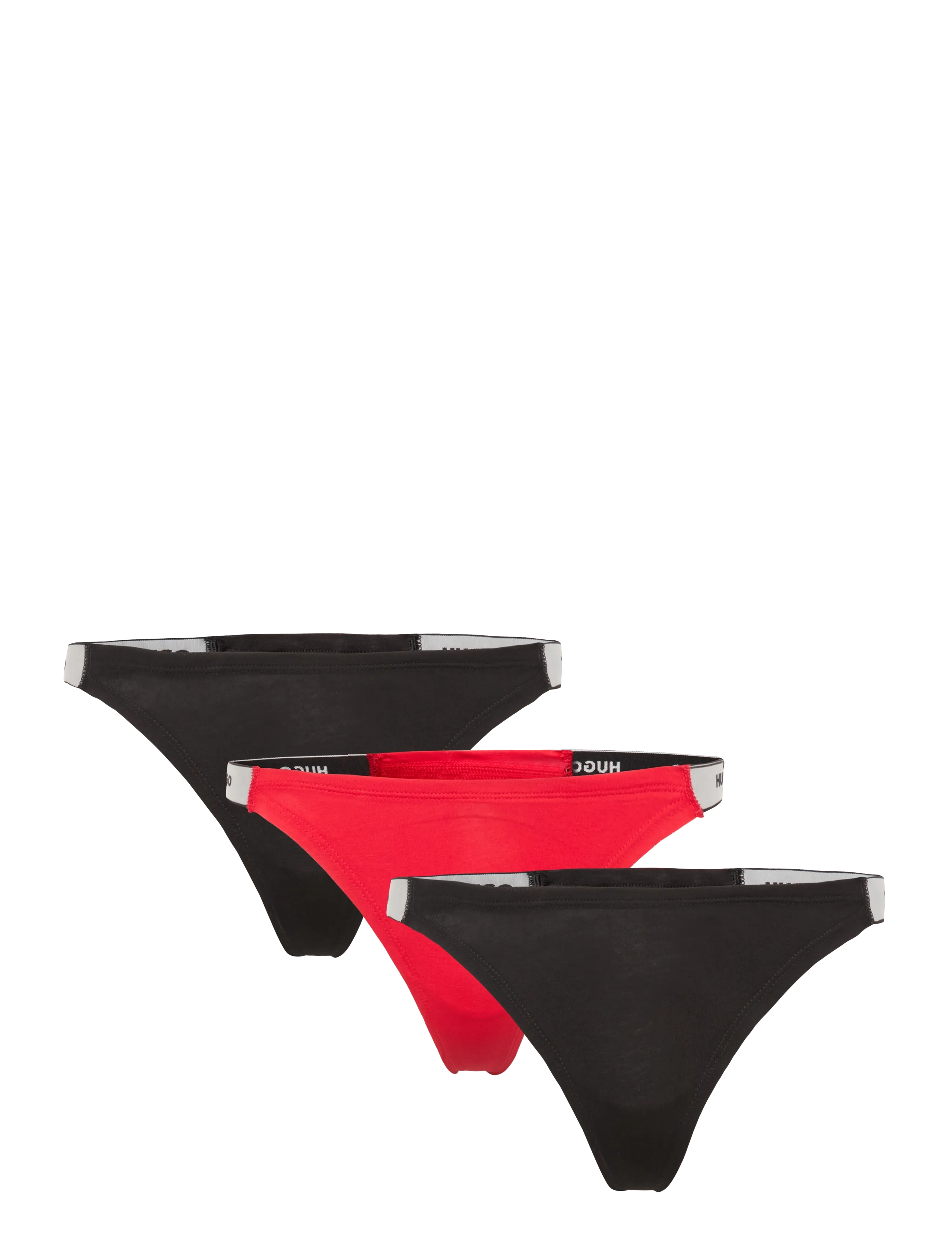 HUGO Triplet String Gift, S, Black, Trusser > G-Streng, Dame