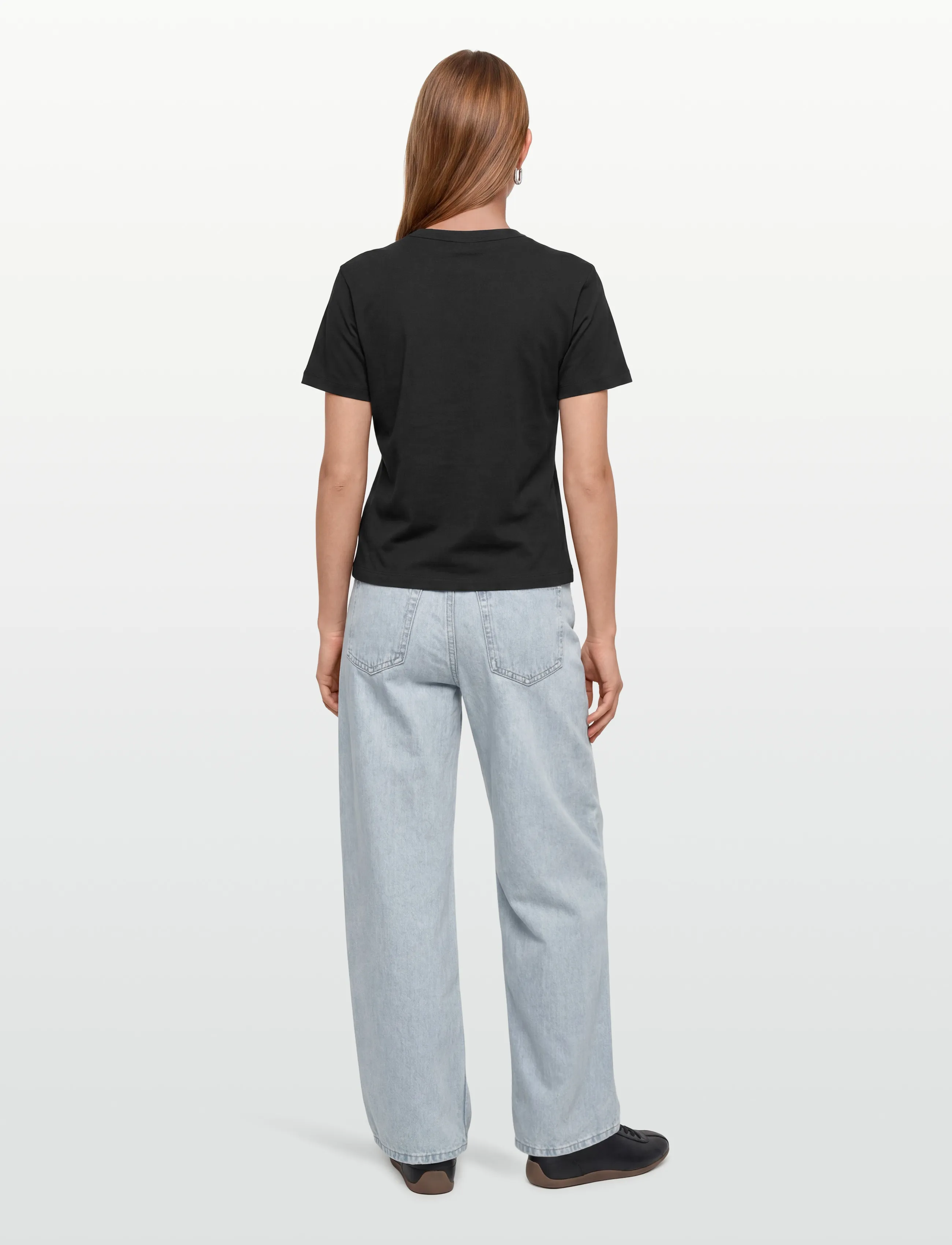 HUGO - Destrel_3 - t-shirts - black - 4