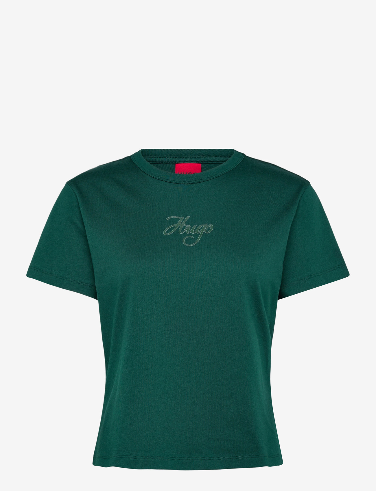 HUGO - Destrel_3 - t-shirts - dark green - 0