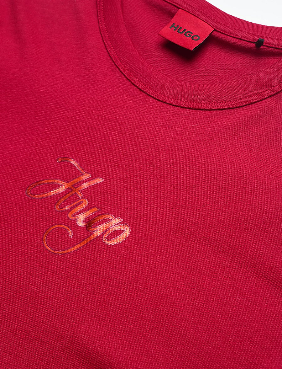 HUGO - Destrel_3 - t-shirts - medium red - 2
