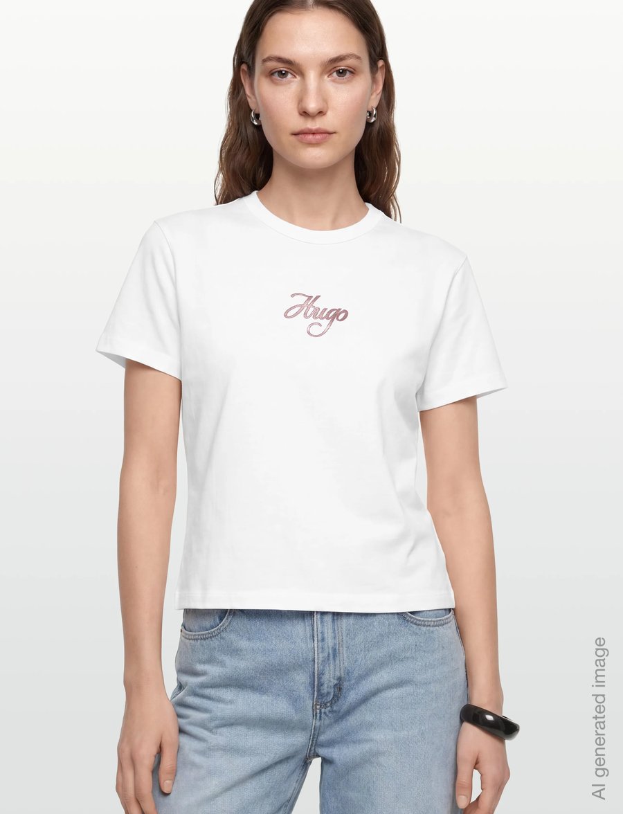 HUGO - Destrel_3 - t-särgid - white - 3
